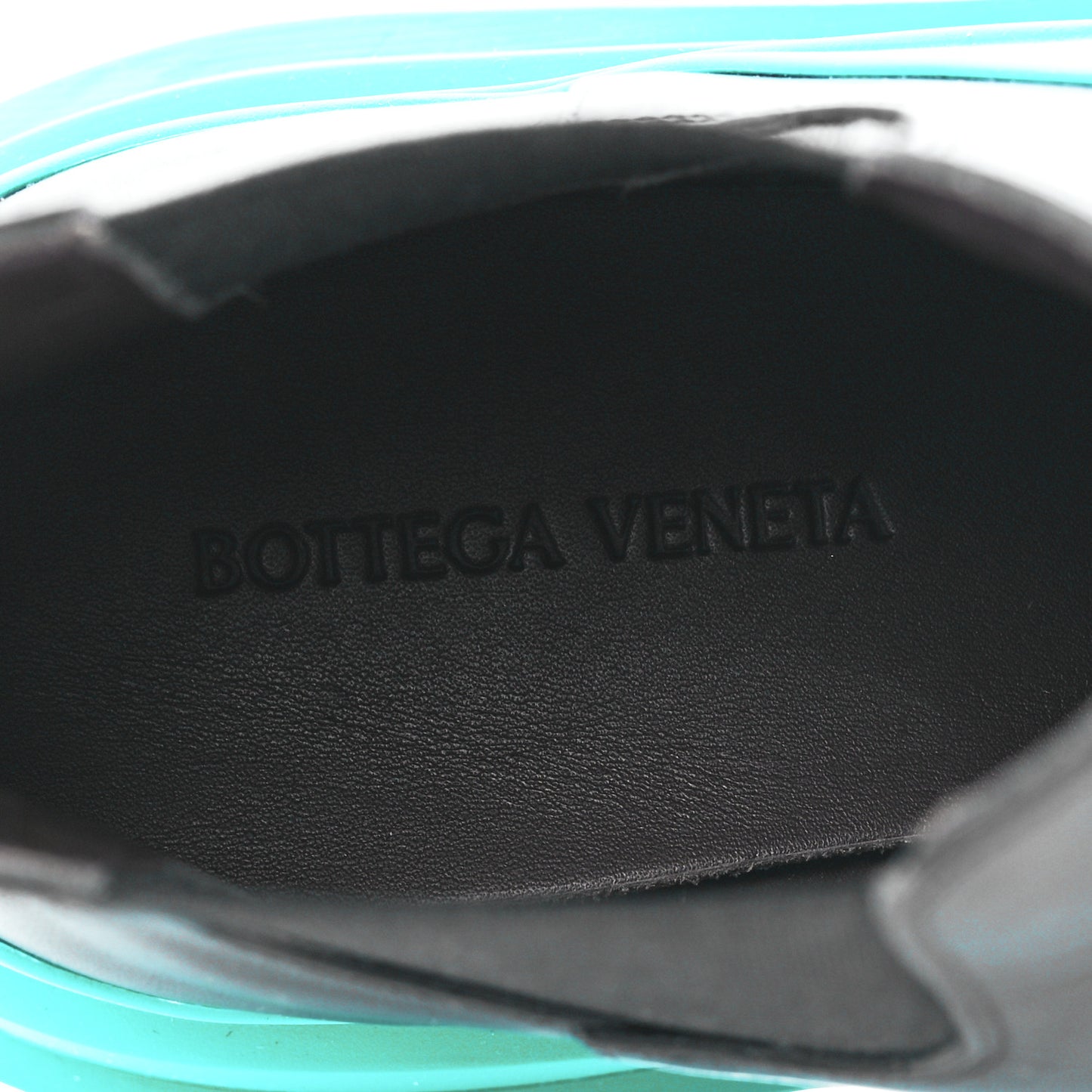 Calfskin The Tire Cropped Chelsea Boots 38 Black Neptune