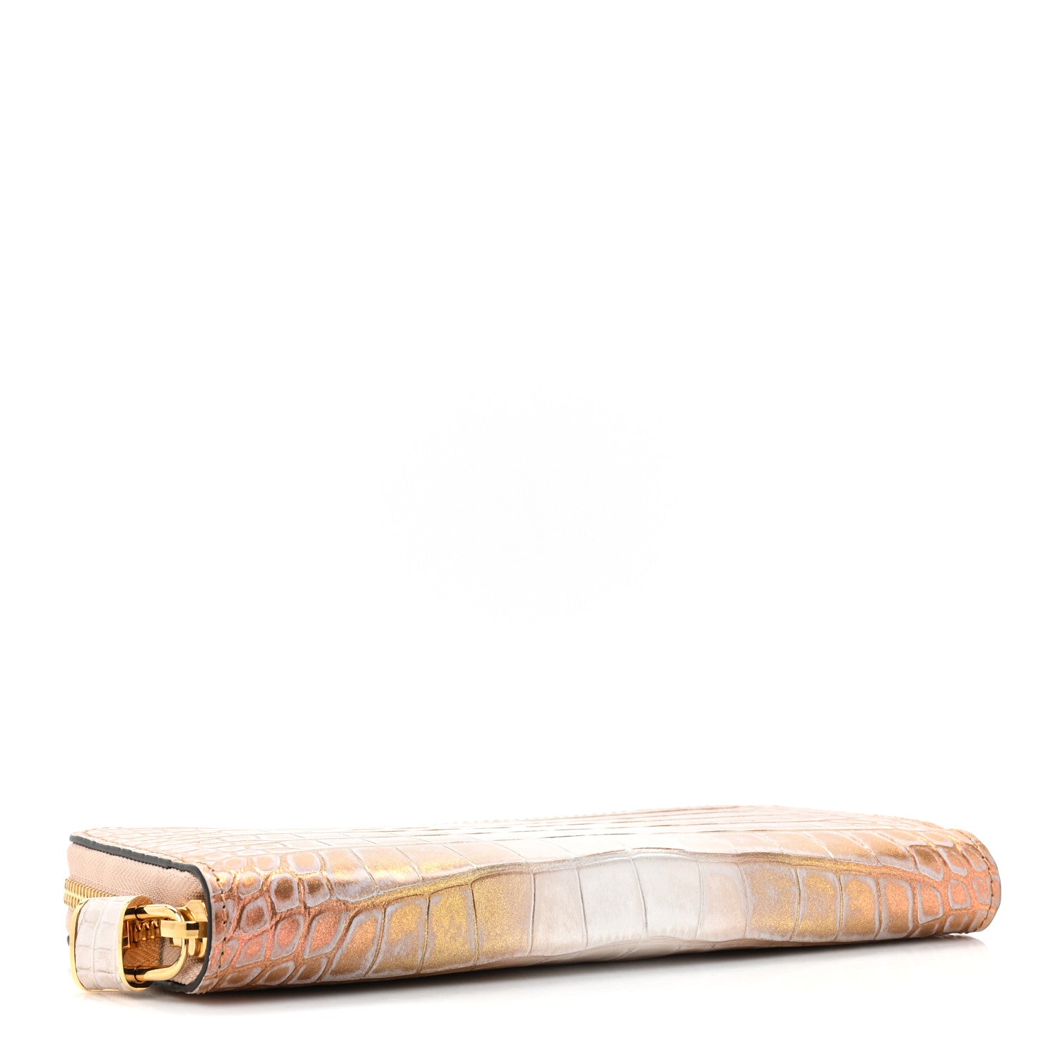 Louis Vuitton Alligator Zippy Wallet Golden Hour 4 of 13