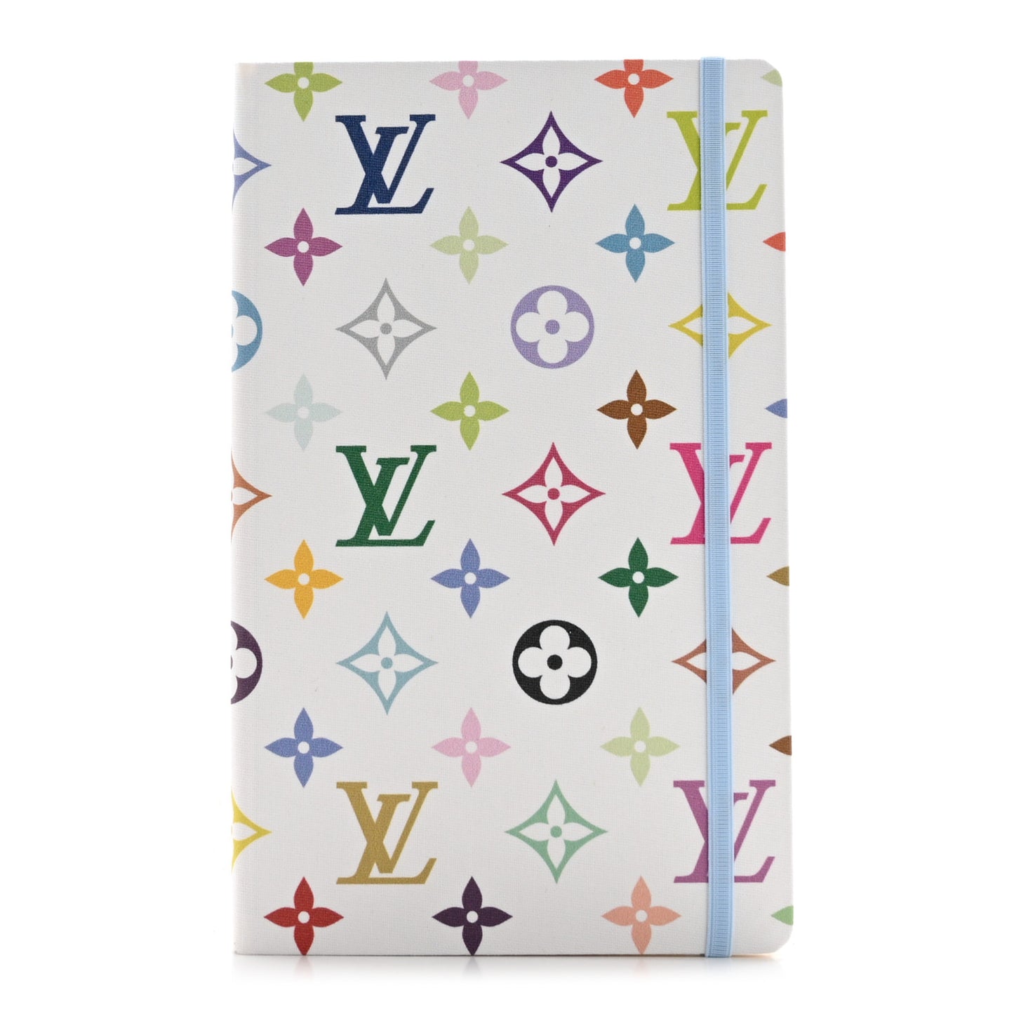 LV x TM Monogram Multicolor Jane Notebook MM White