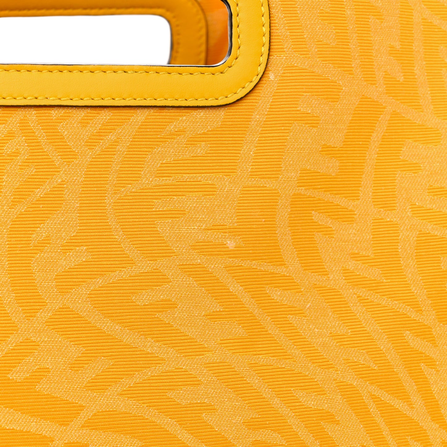 X SARAH COLEMAN Fabric Jacquard Vitello Grace Light FF Vertigo East West Shopper Tote Mimosa