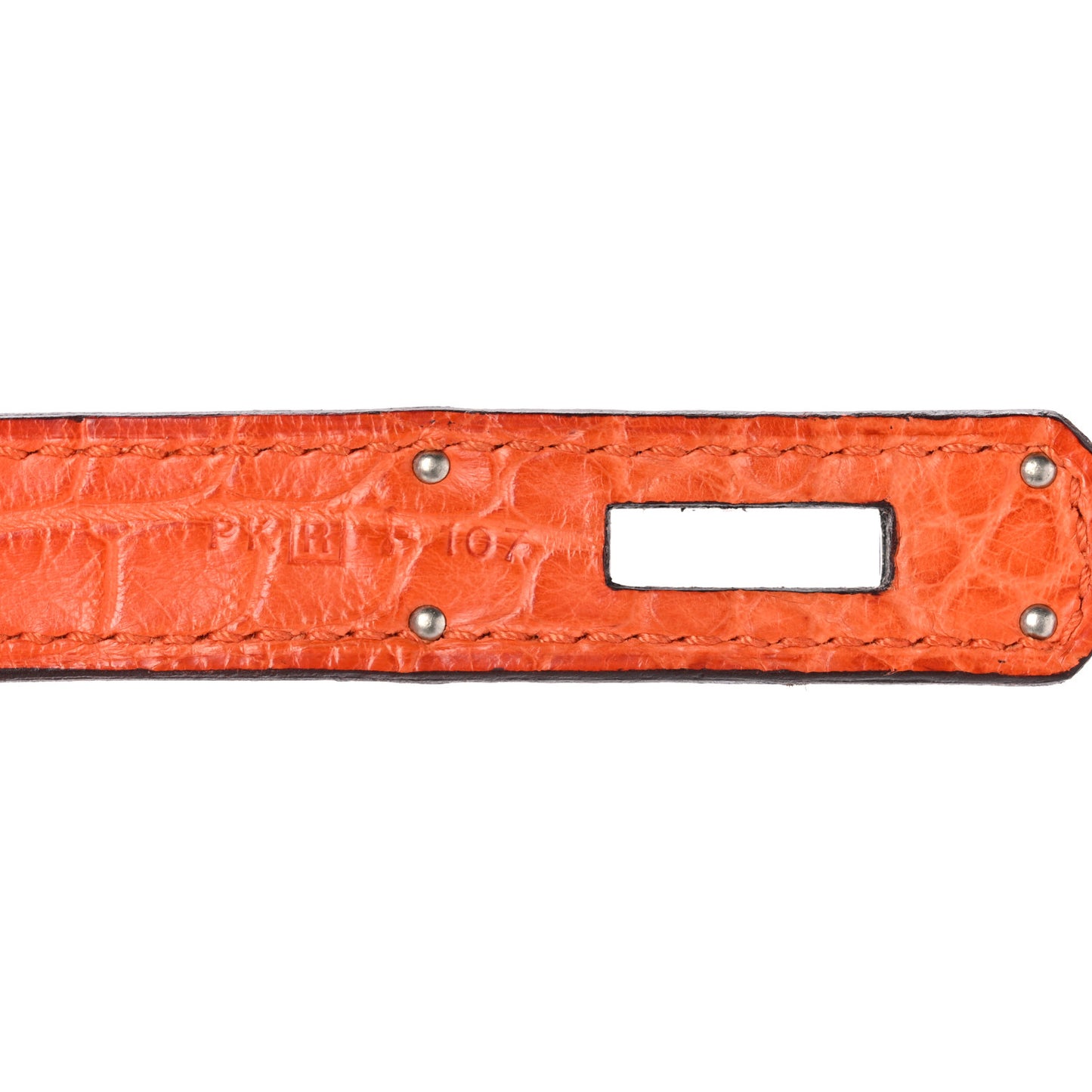 Matte Alligator Birkin 35 Orange