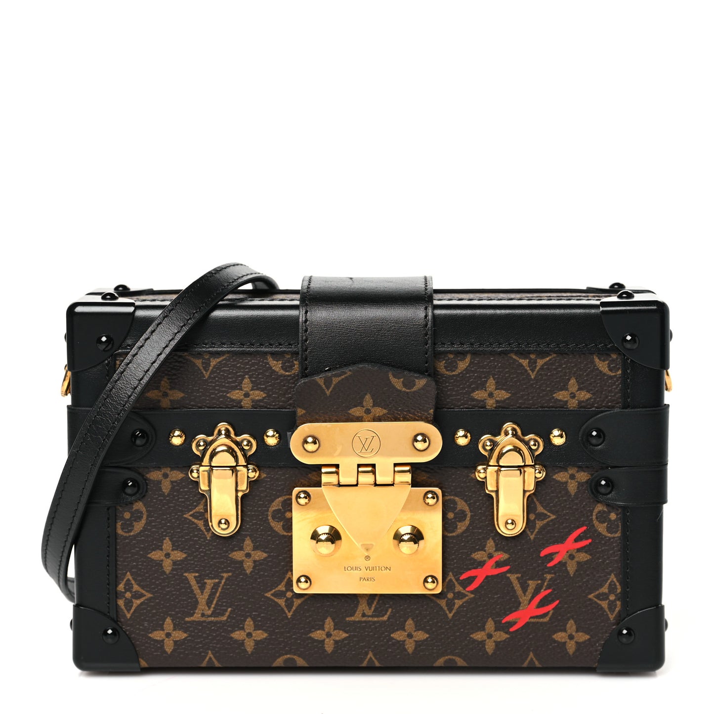 Monogram Petite Malle Black