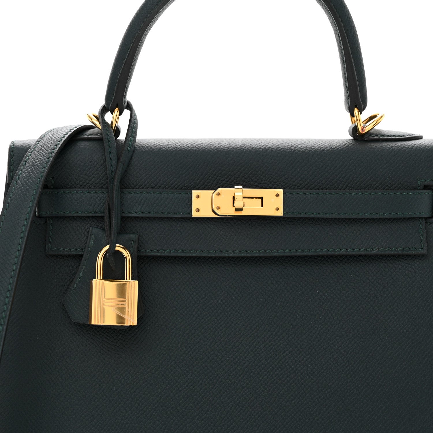 Hermes Epsom Kelly Sellier 25 Vert Cypress 8 of 11