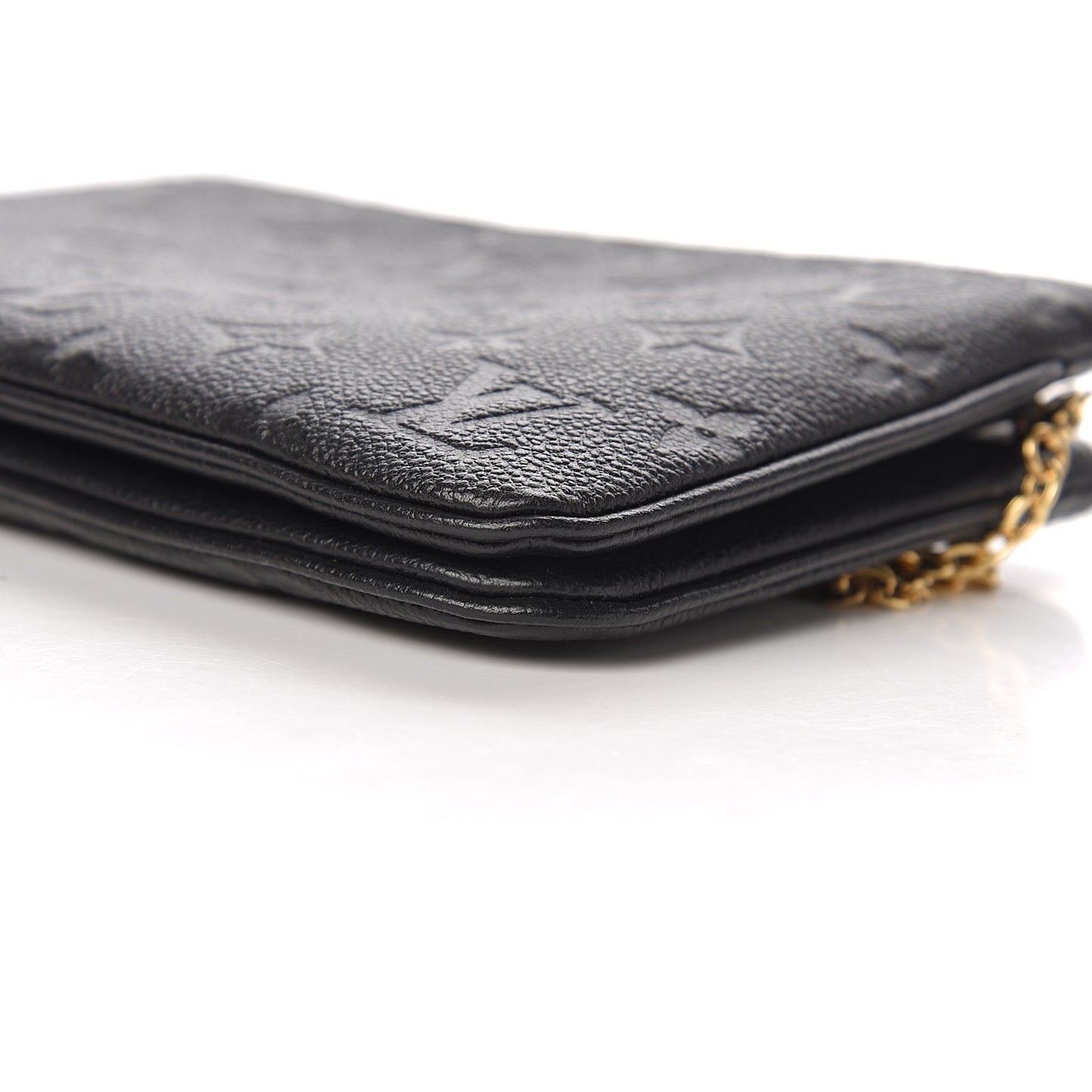 Empreinte Double Zip Pochette Black