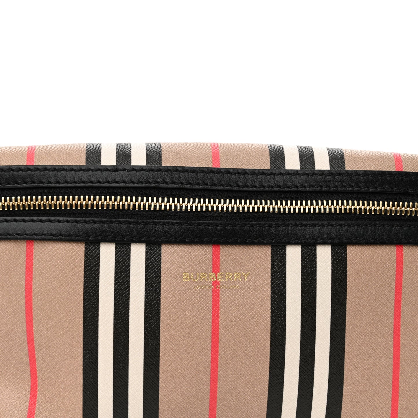E-Canvas Icon Stripe Sonny Bum Bag Archive Beige