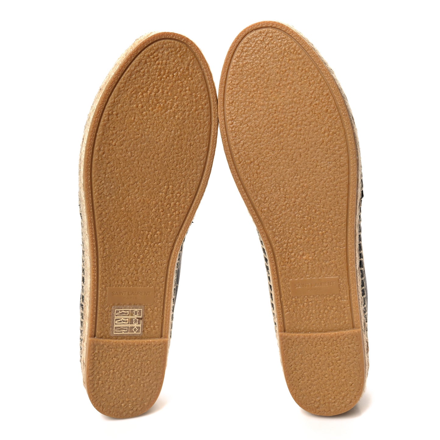 Lambskin Monogram Espadrilles 40.5 Black