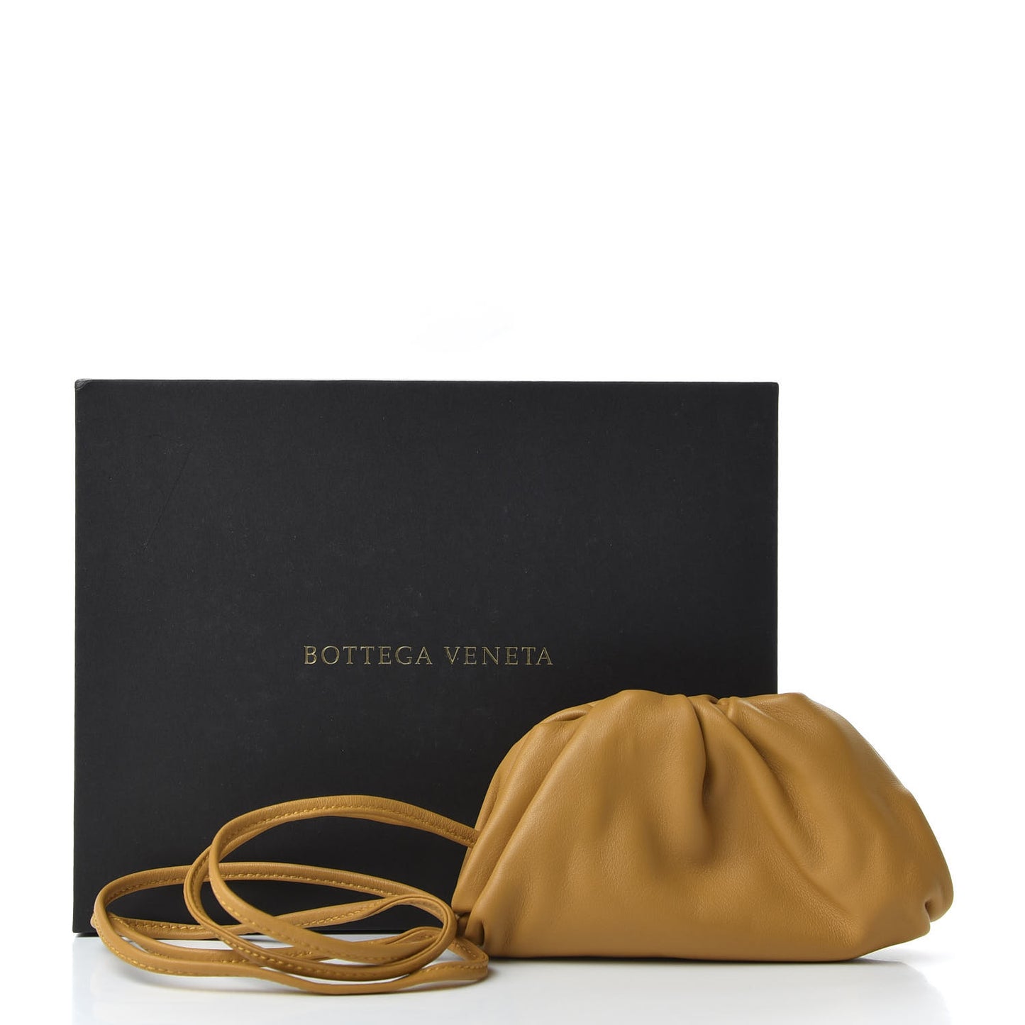 Butter Calfskin Coin Purse Caramel