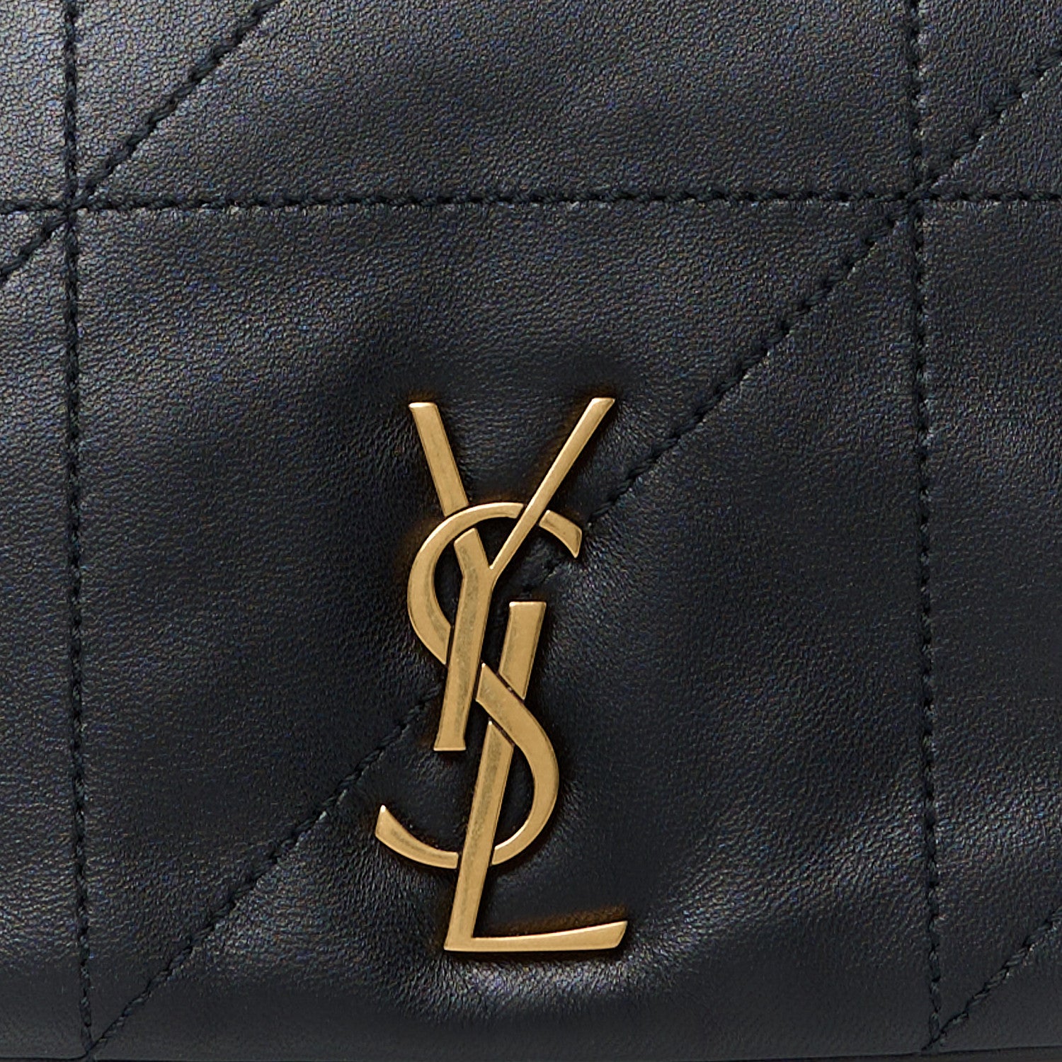 Saint Laurent Lambskin Matelasse Monogram Small Jamie 4.3 Black 9 of 11