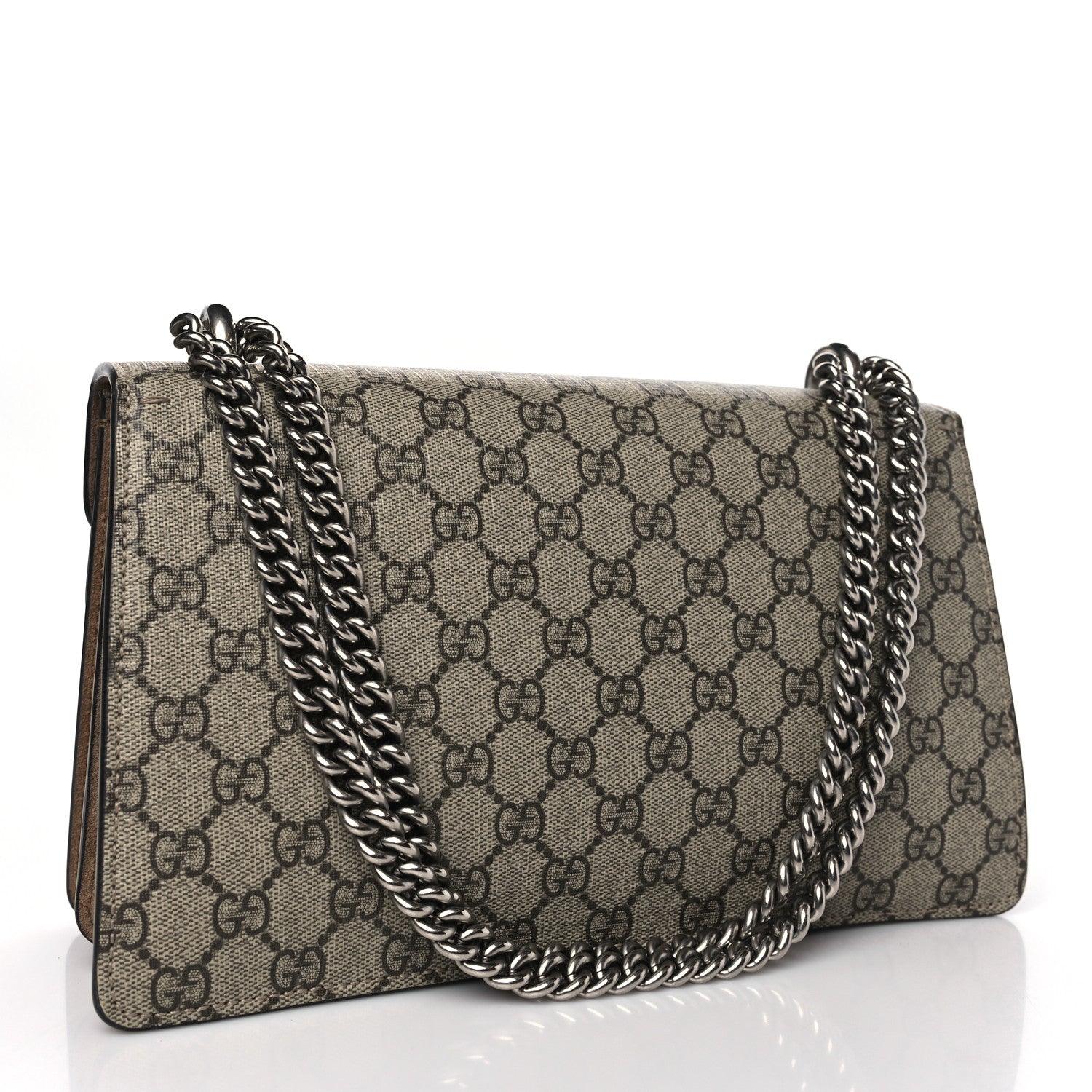 Gucci GG Supreme Monogram Small Dionysus Shoulder Bag Taupe 3 of 10