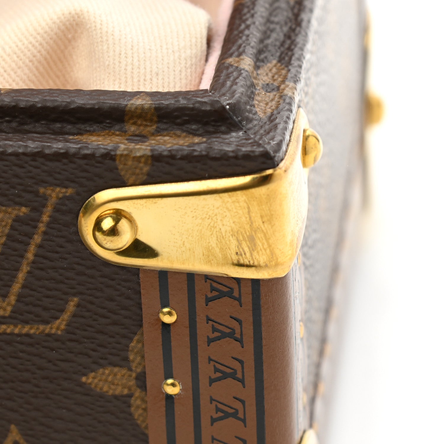 Louis Vuitton Monogram Coffret Tresor 24 Rose Ballerine 9 of 10