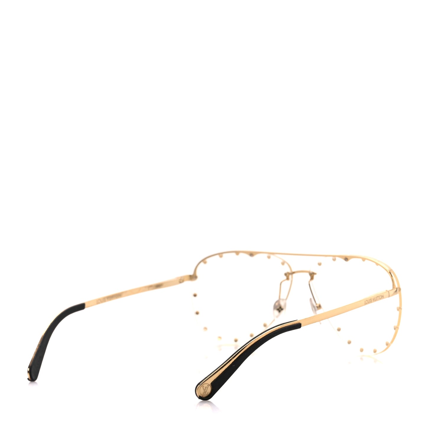 Metal The Party Aviator Anti Blue Light Sunglasses Z0997W Gold