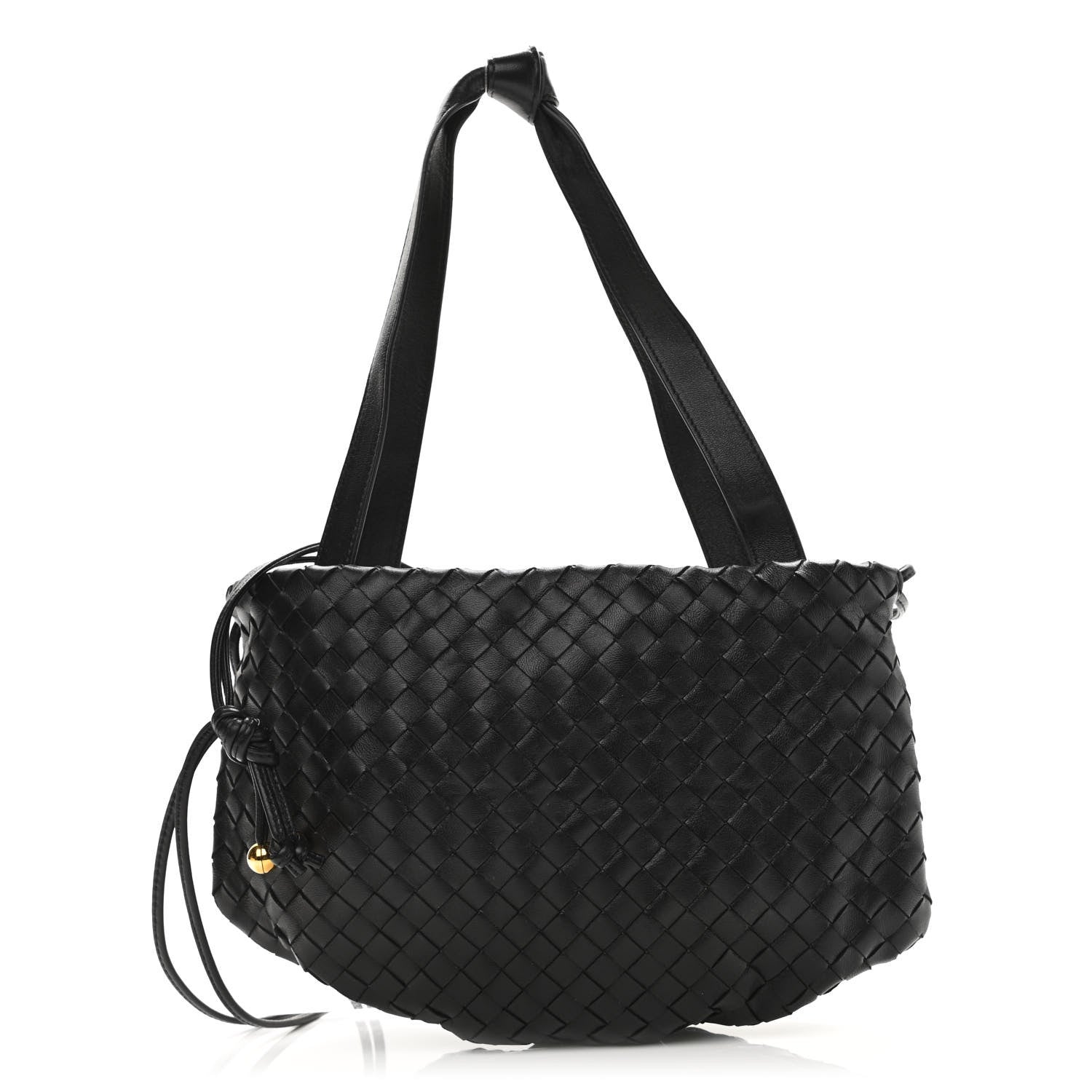 Bottega Veneta Nappa Intrecciato Small Bulb Black 1 of 19