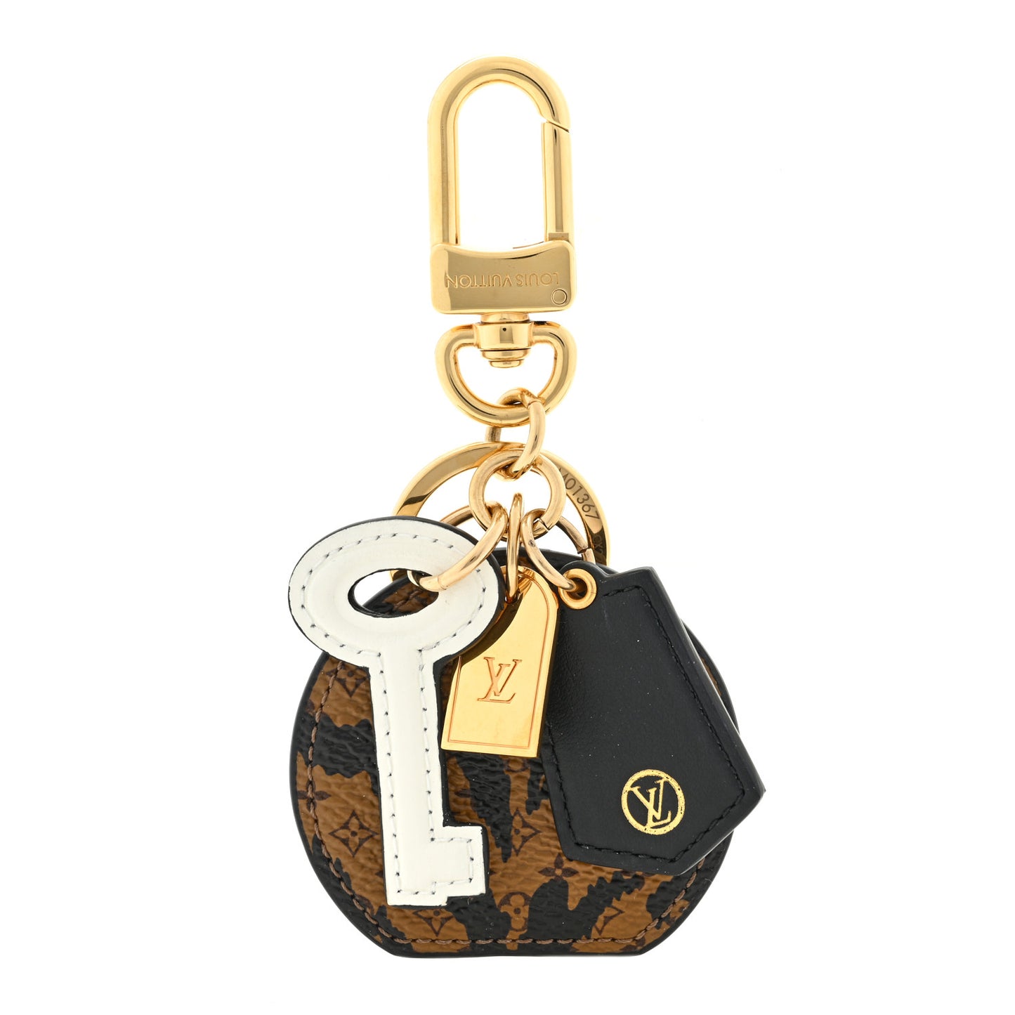 Reverse Monogram Illustre Boite A Chapeau Bag Charm Key Holder