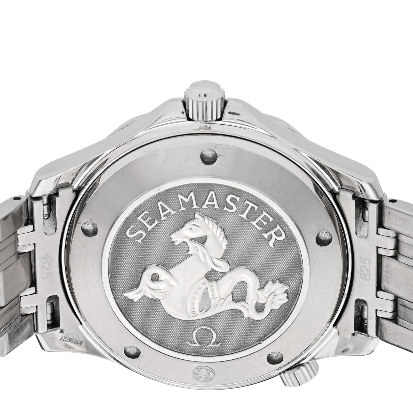 Stainless Steel 41mm Seamaster Diver 300M Co-Axial Automatic Watch Blue 2220.80.00