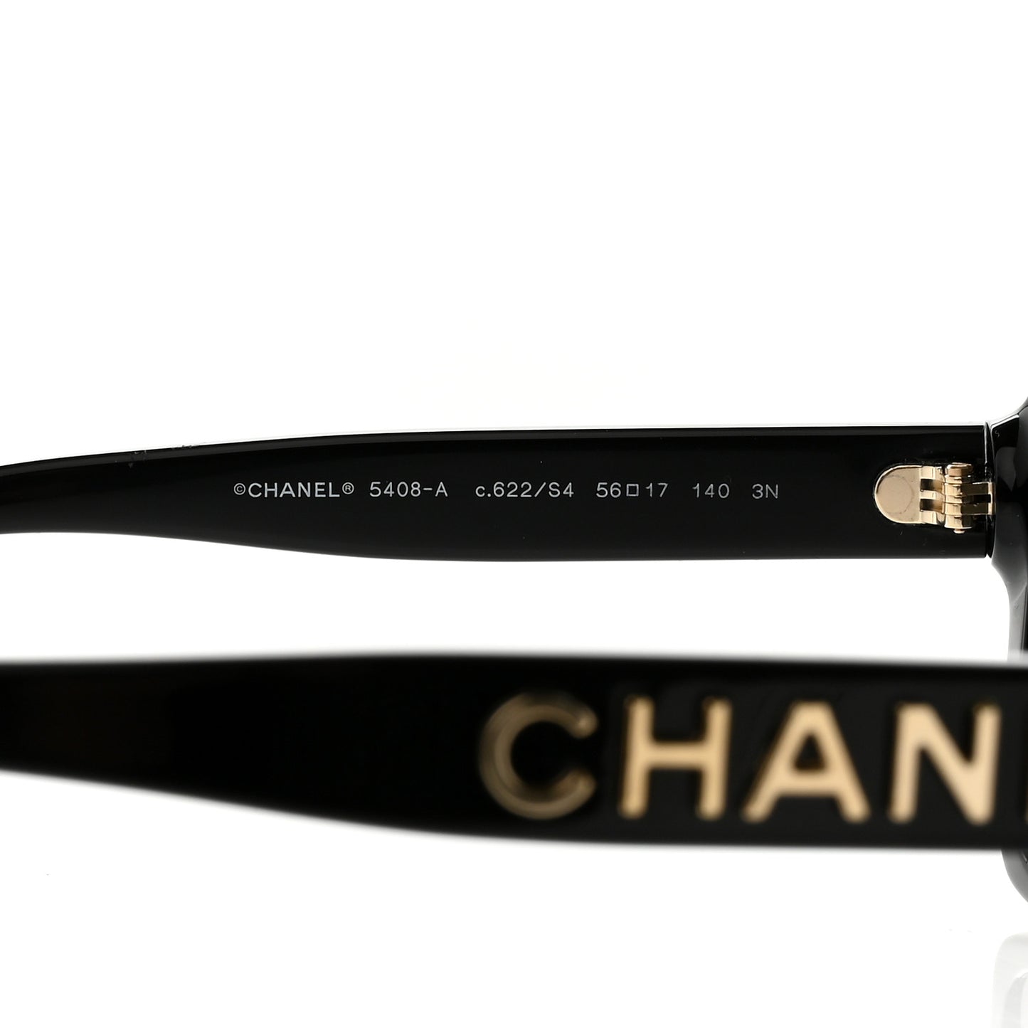 Acetate Square Sunglasses 5408 Black