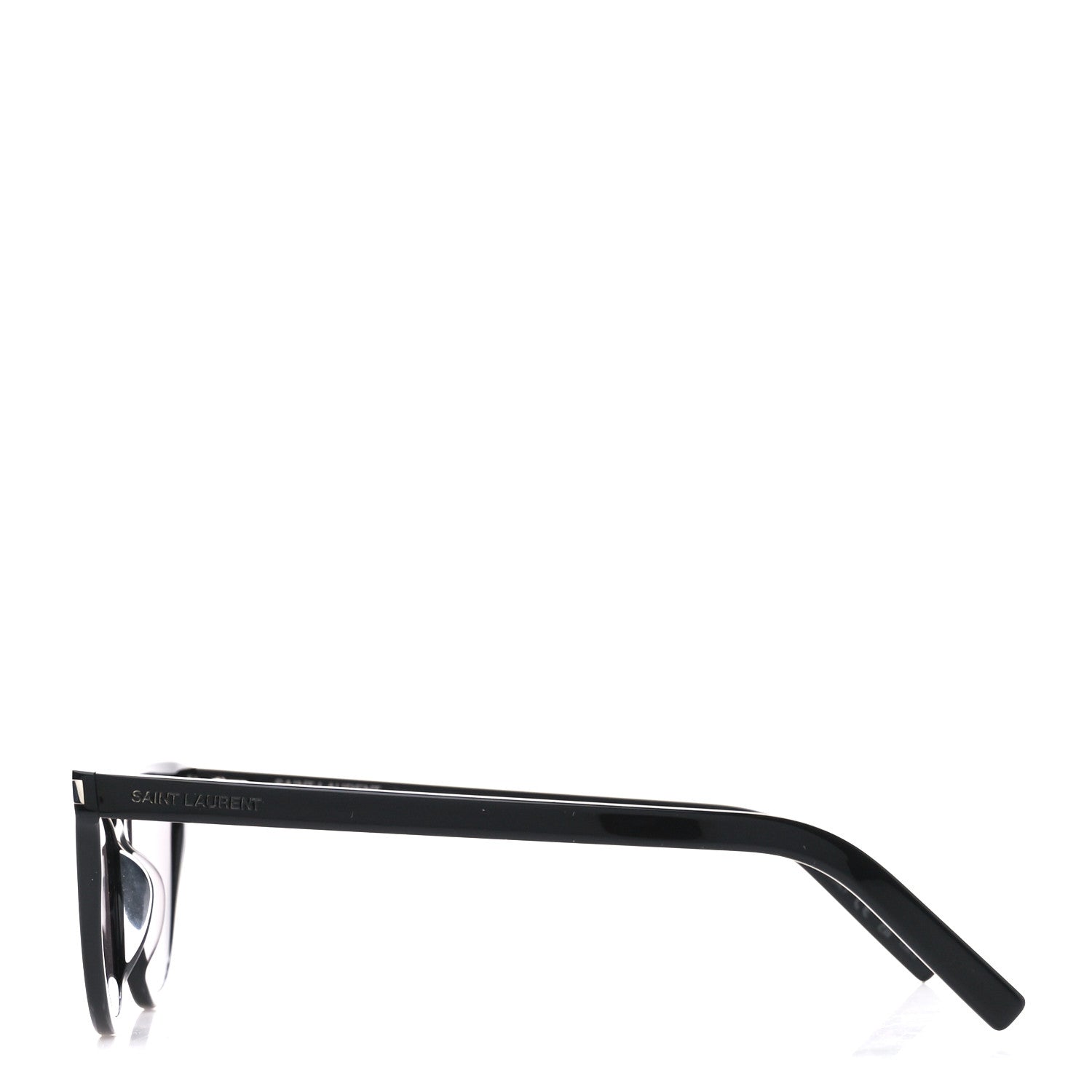 Saint Laurent Acetate SL 550 Slim Cat Eye Sunglasses Black 3 of 8