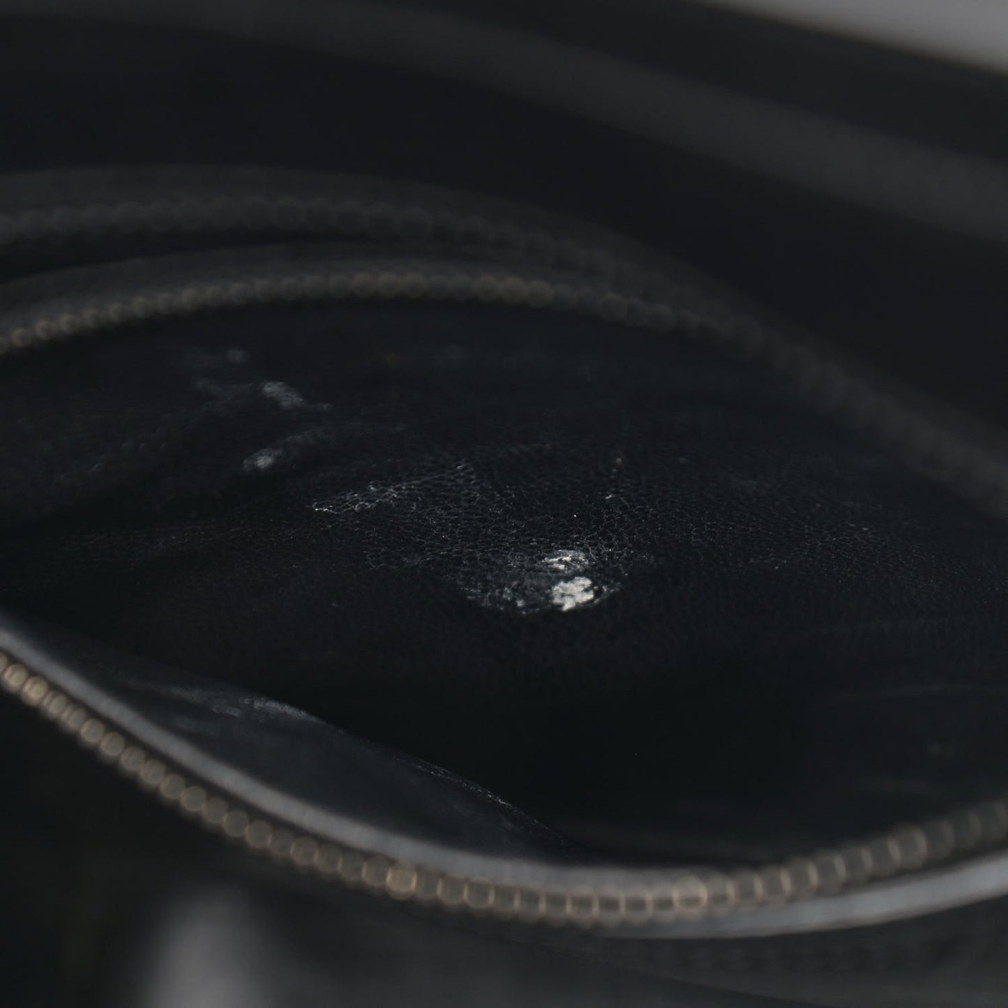 Textured Calfskin Micro Tri-Color Luggage Olive