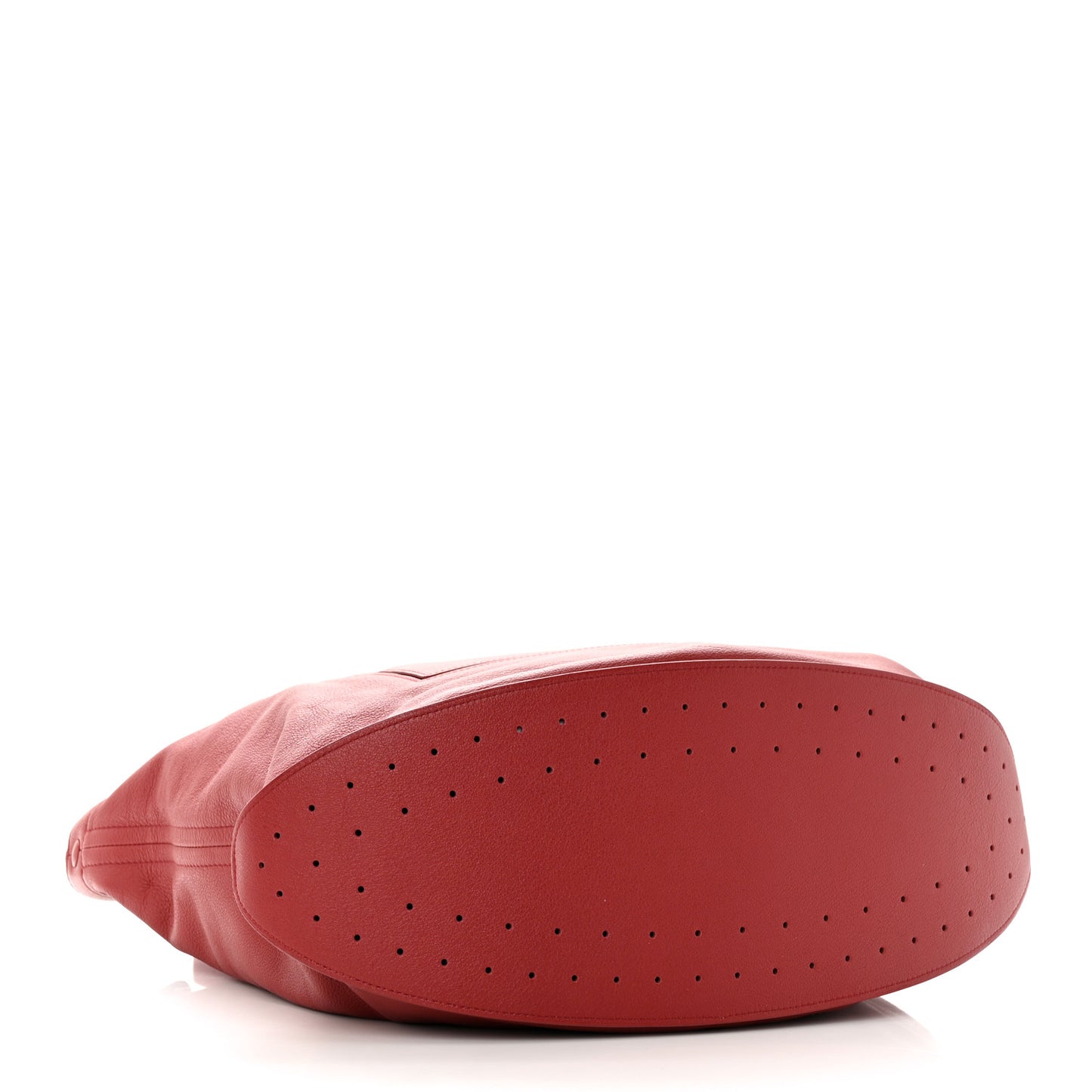 Grained Calfskin Le Pin Tote Red