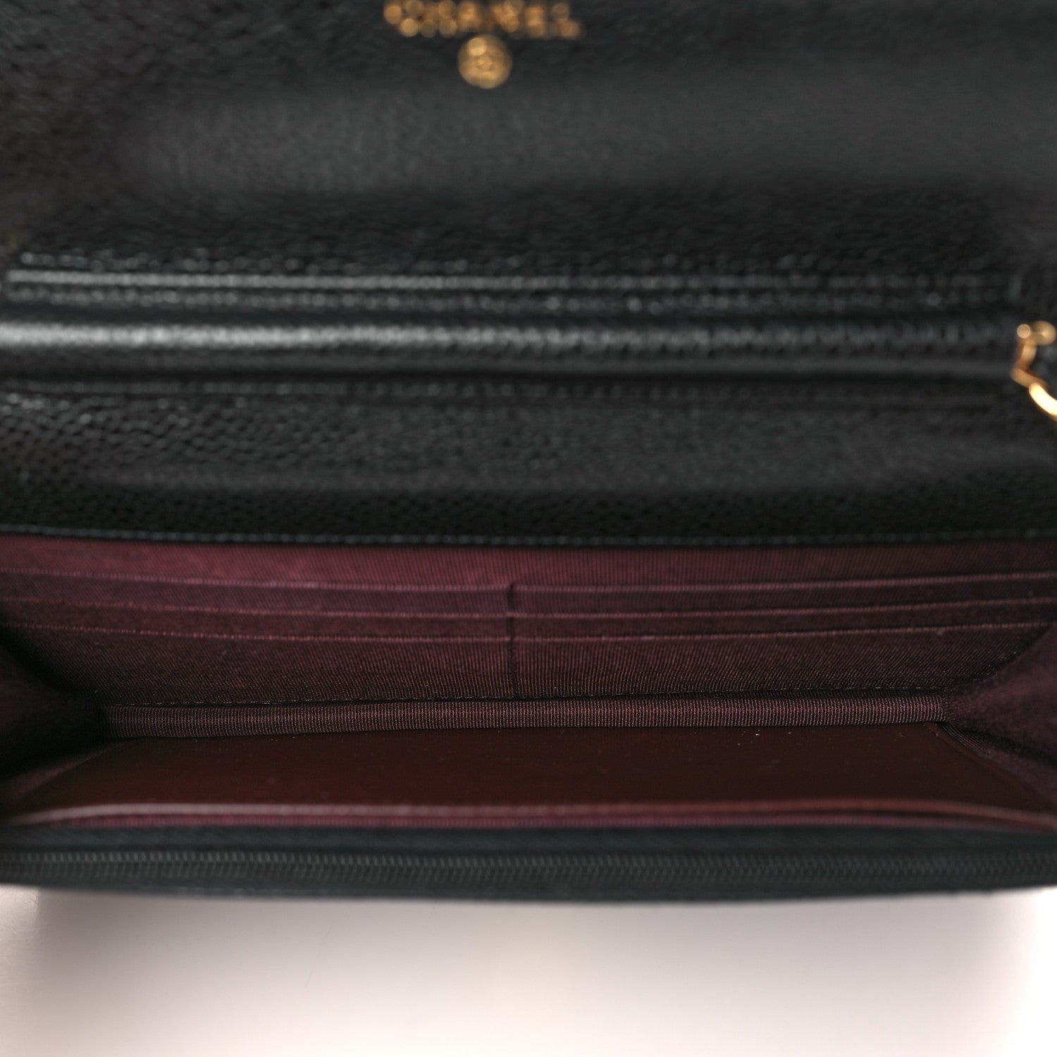 Chanel Caviar Quilted Wallet on Chain WOC Black 5 of 9