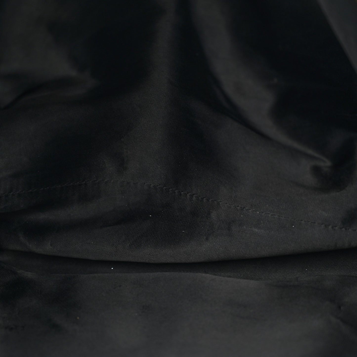 Lambskin Large Quilted Shopping Tote Black