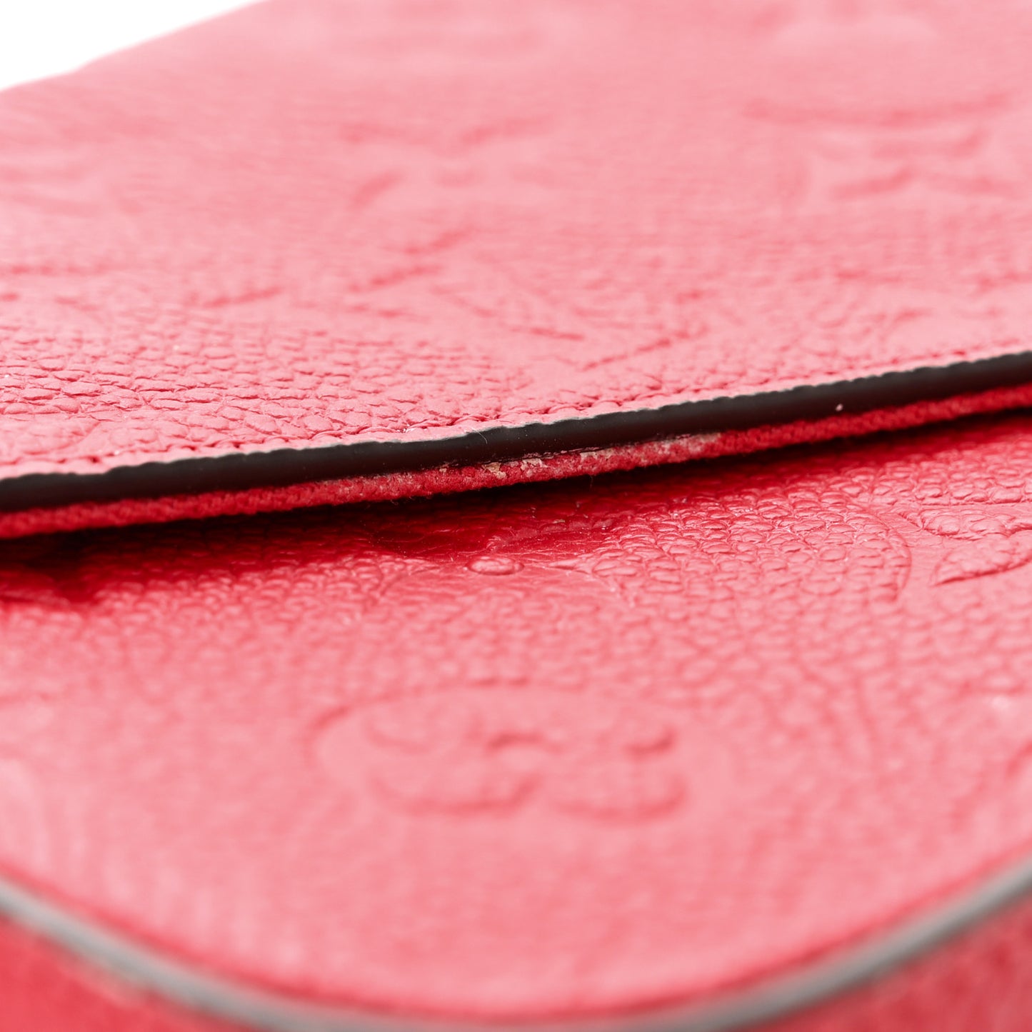 Empreinte Pochette Felicie Chain Wallet Cherry