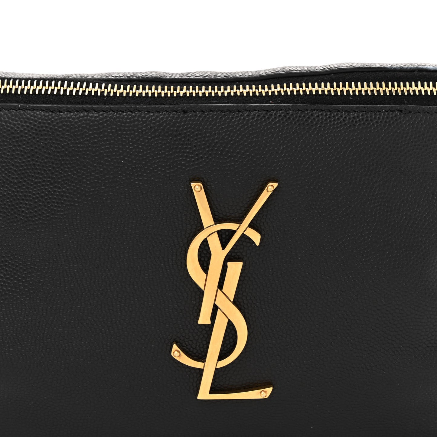 Grain De Poudre Monogram Belt Bag Black