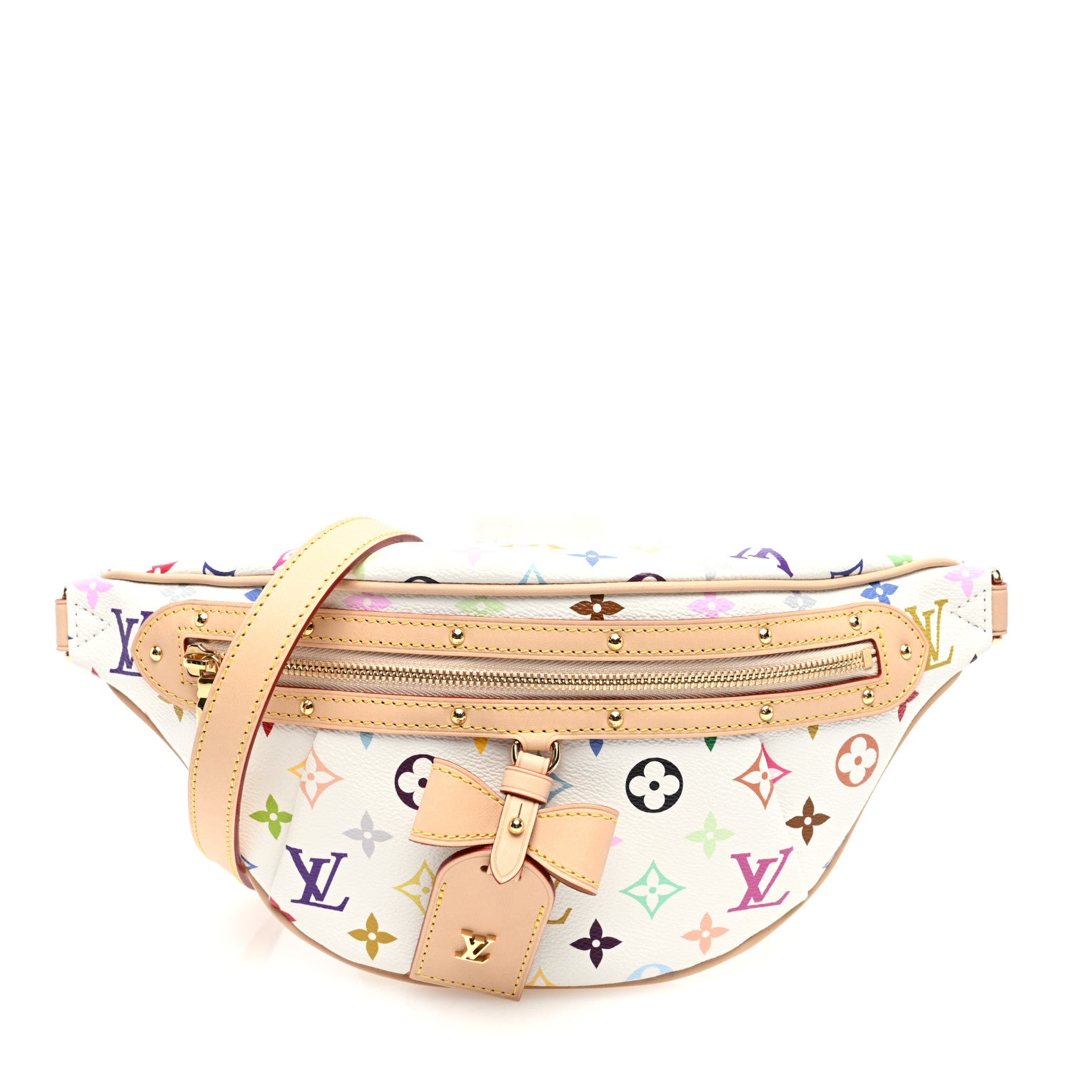 Louis Vuitton LV X TM Monogram Multicolor High Rise Bumbag White 1 of 9