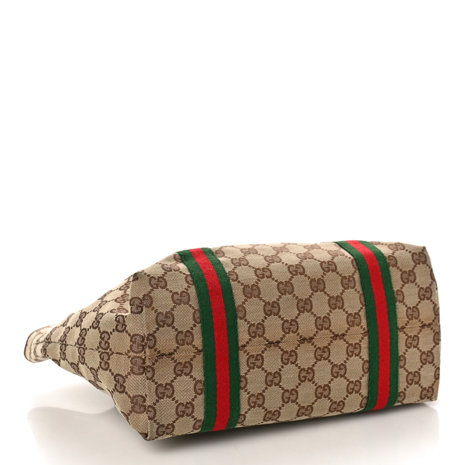 Gucci Monogram Medium Jolicoeur Tote Dark Brown 4 of 14