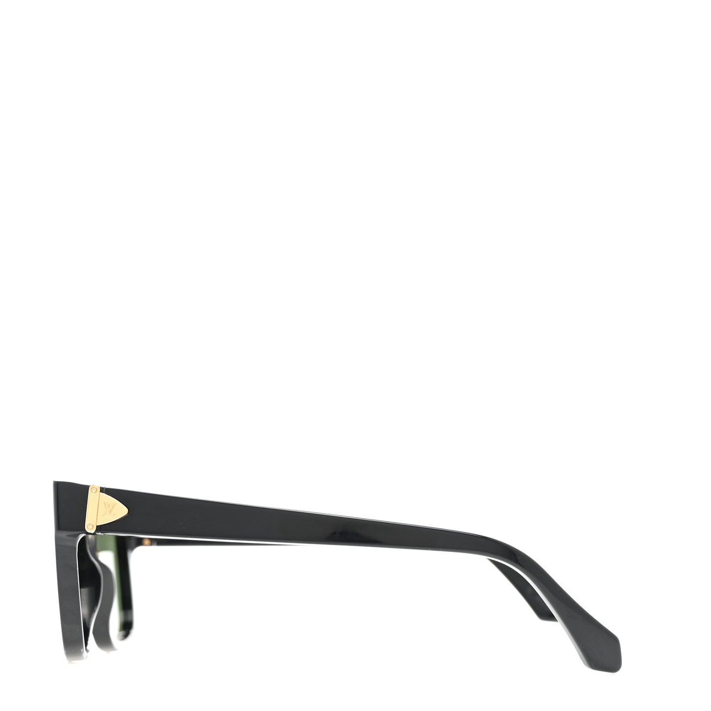 Acetate LV Square Sunglasses Z1692W Black