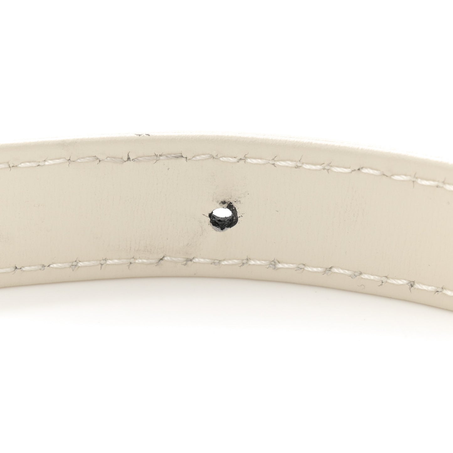 Boarded Dyana Lux Calfskin Small Jackie 1961 Hobo Mystic White