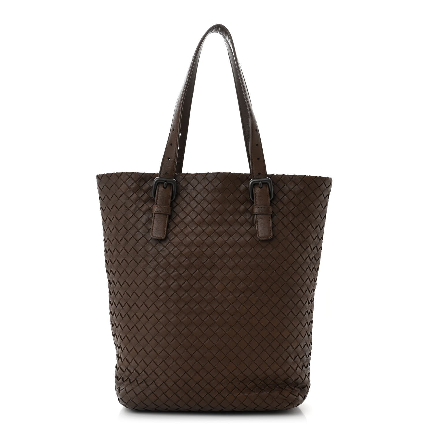 Bottega Veneta Nappa Intrecciato Medium Seamless Tote Brown 1 of 11