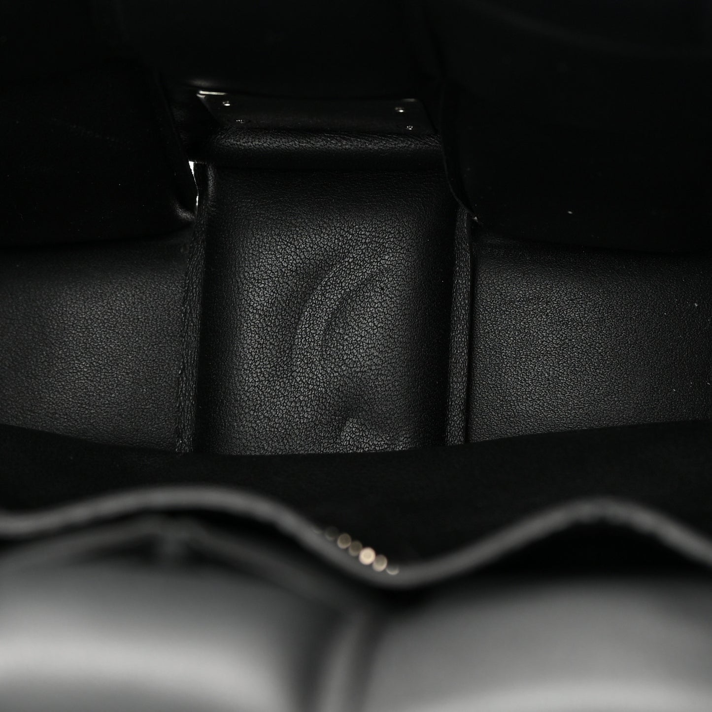 Nappa Maxi Intreccio Padded Cassette Crossbody Bag Black