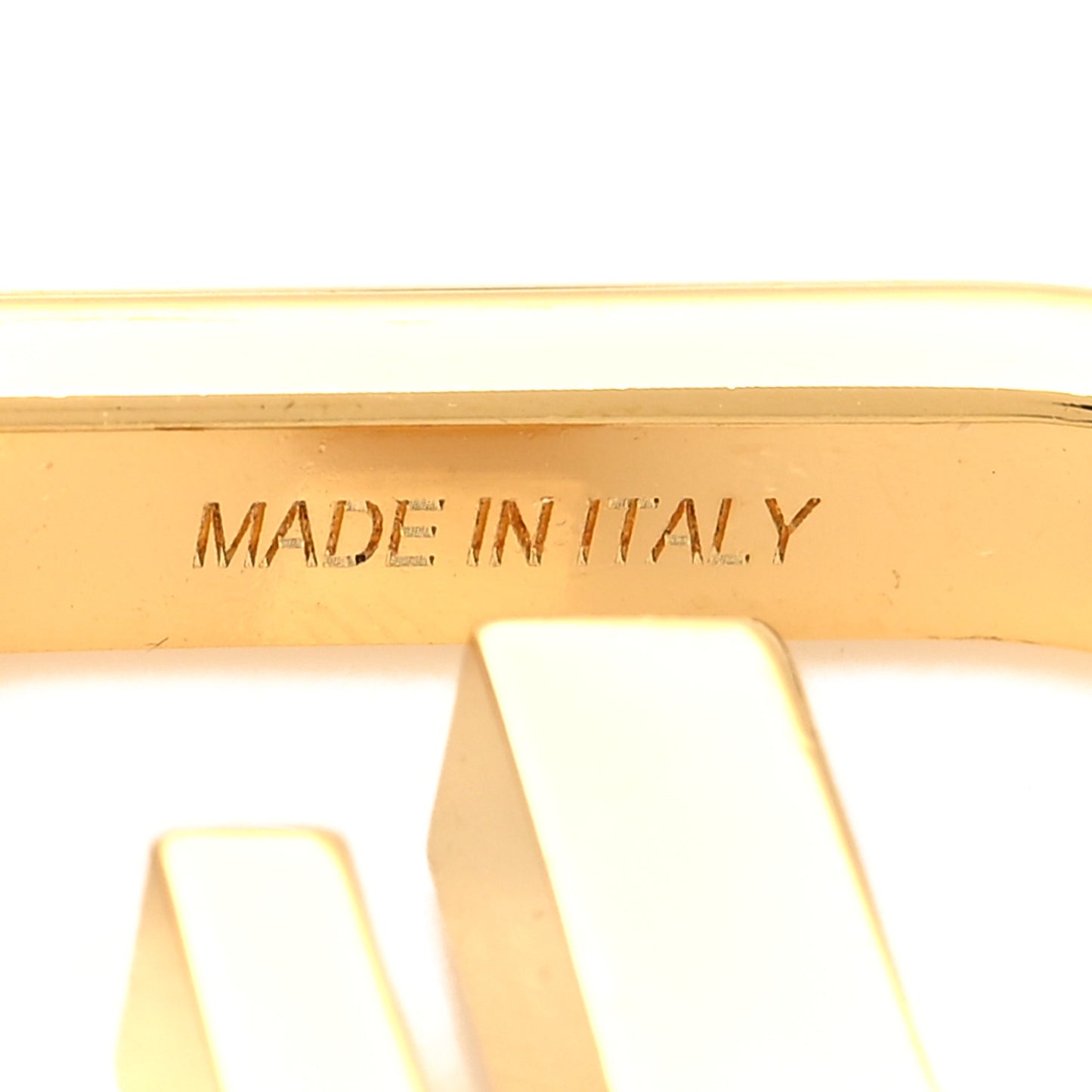 Metal O'Lock Strap You Gold