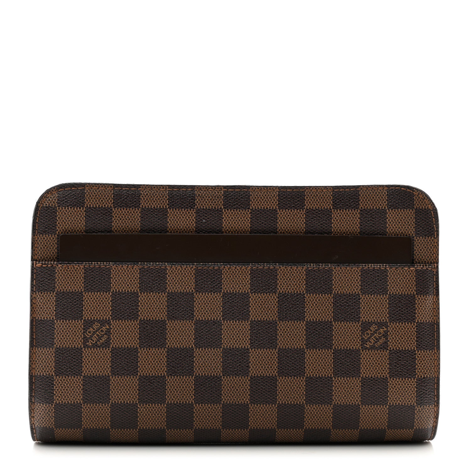 Louis Vuitton Damier Ebene Pochette Saint Louis Clutch 1 of 12