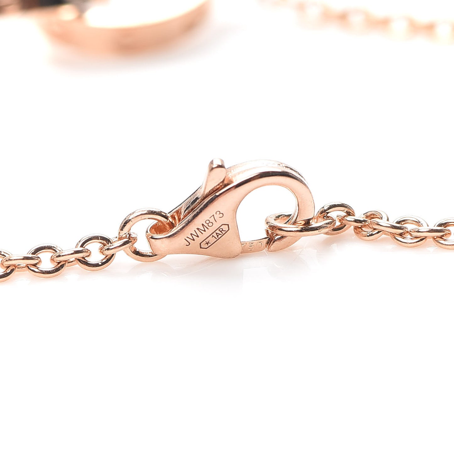 18K Pink Gold Interlocking LOVE Bracelet