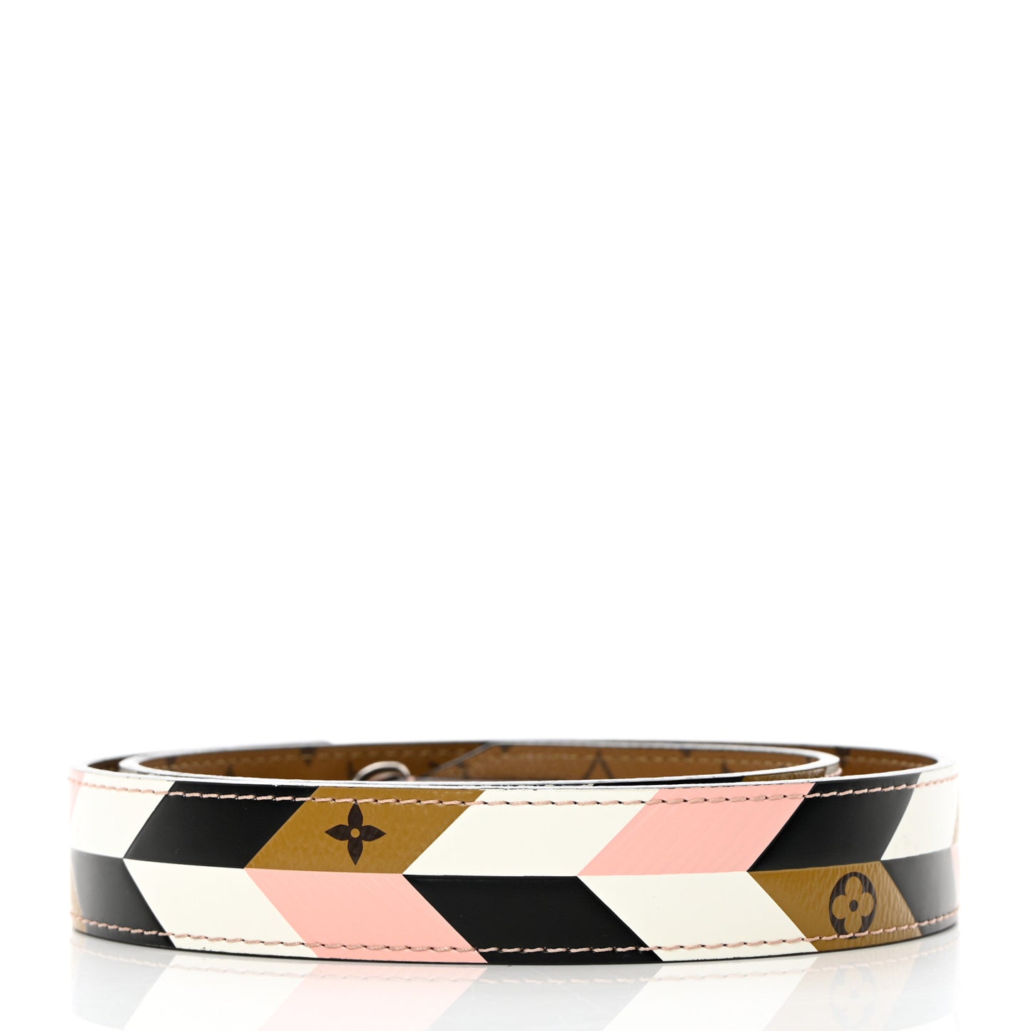 Epi Reverse Monogram Bandouliere Shoulder Strap XL Multicolor