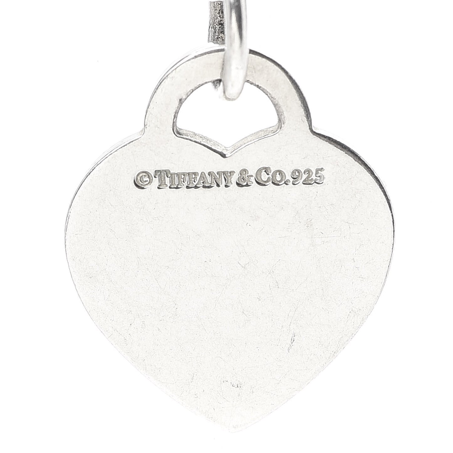 Sterling Silver Return to Heart Tag Pendant Necklace