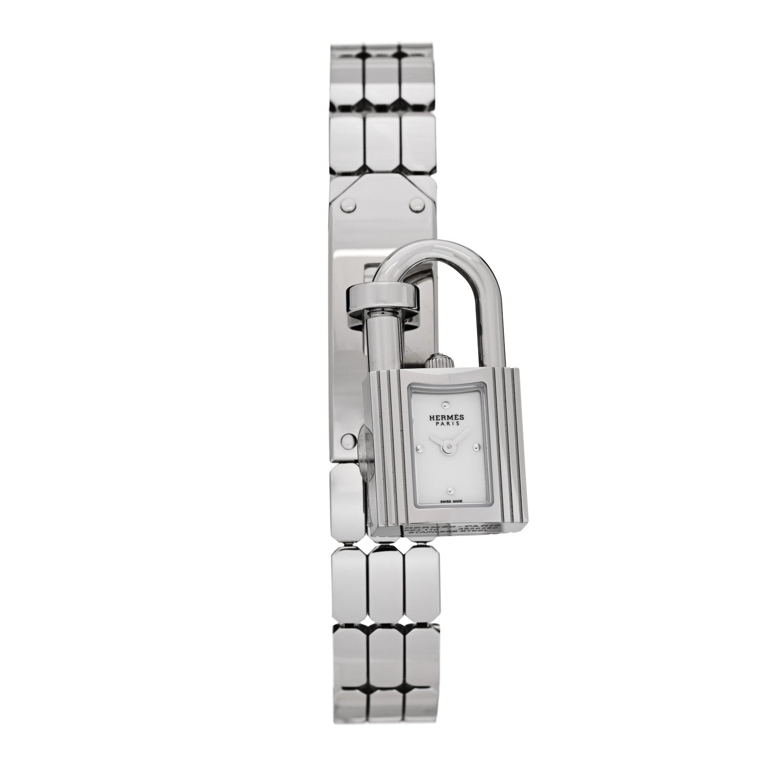 Hermes Stainless Steel 16mm Kelly Quartz Watch 1986505 – FASHIONPHILE