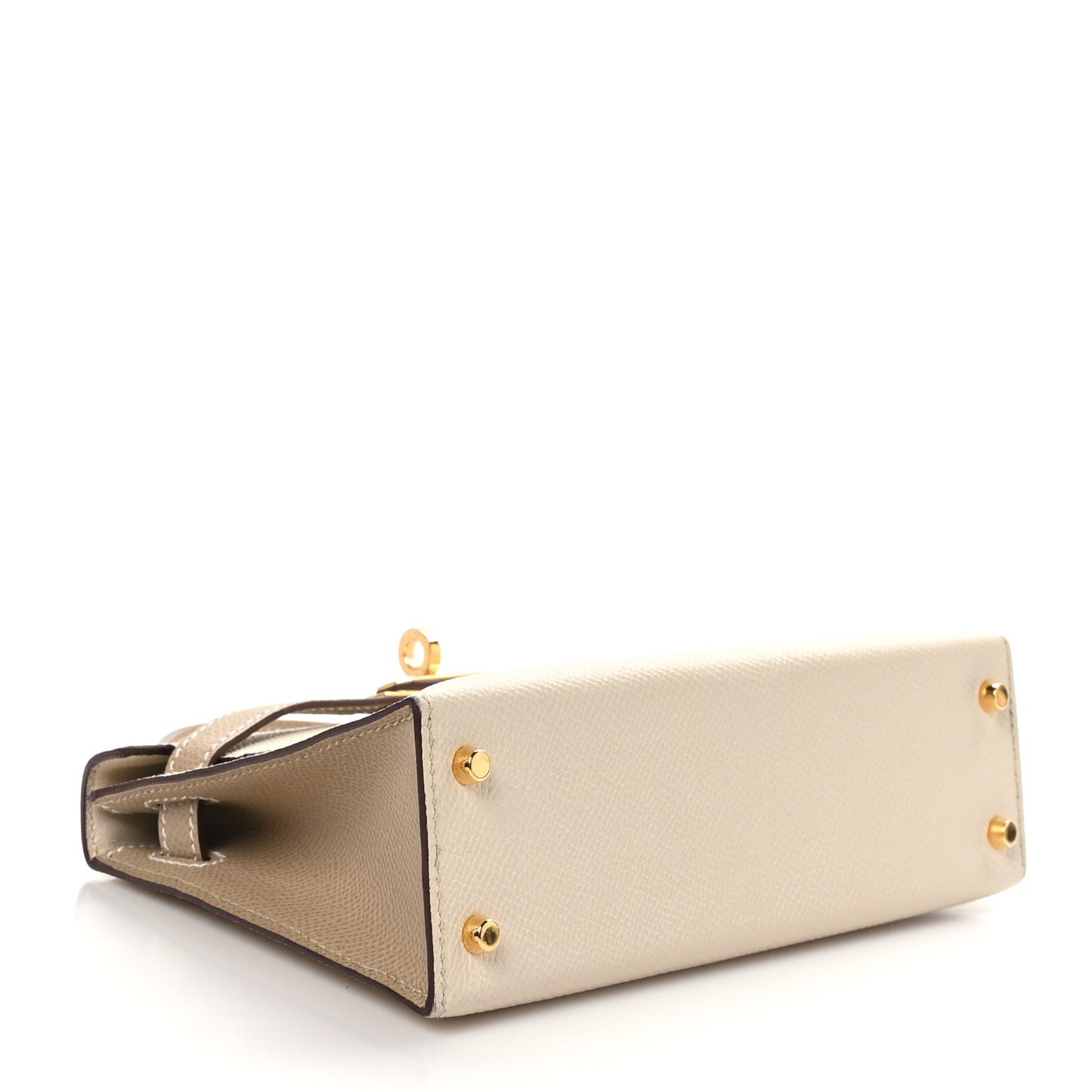 Epsom Horseshoe Mini Kelly Sellier 20 Craie Trench