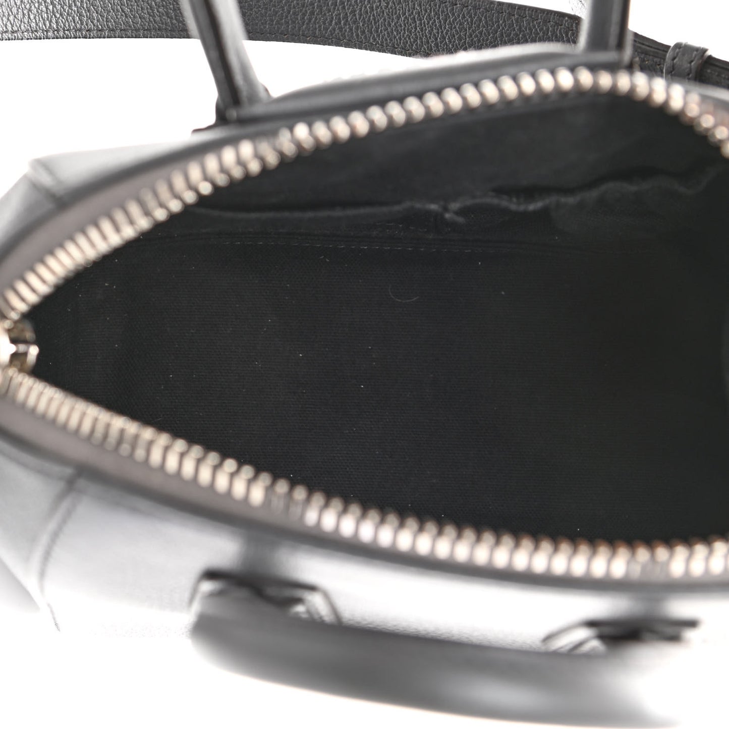 Calfskin Mini Antigona Storm Grey