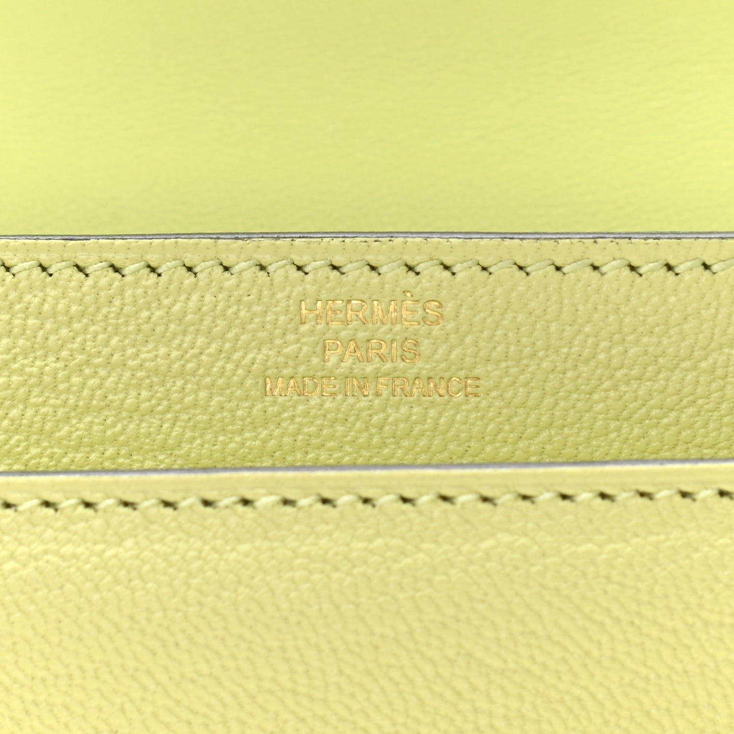 Chevre Mysore Mini Verrou Chaine Bag Jaune Bourgeon