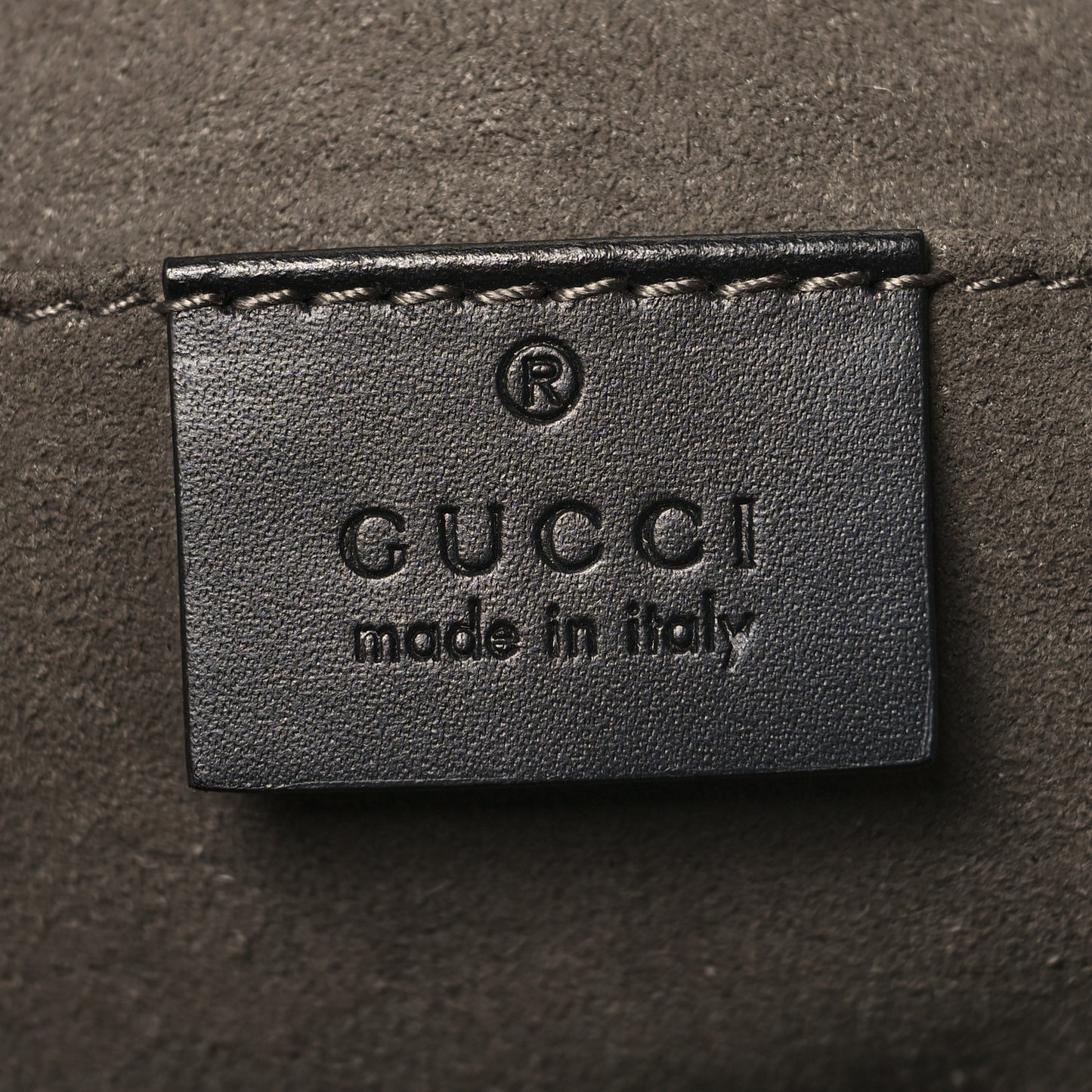 Guccissima Sling Backpack Black