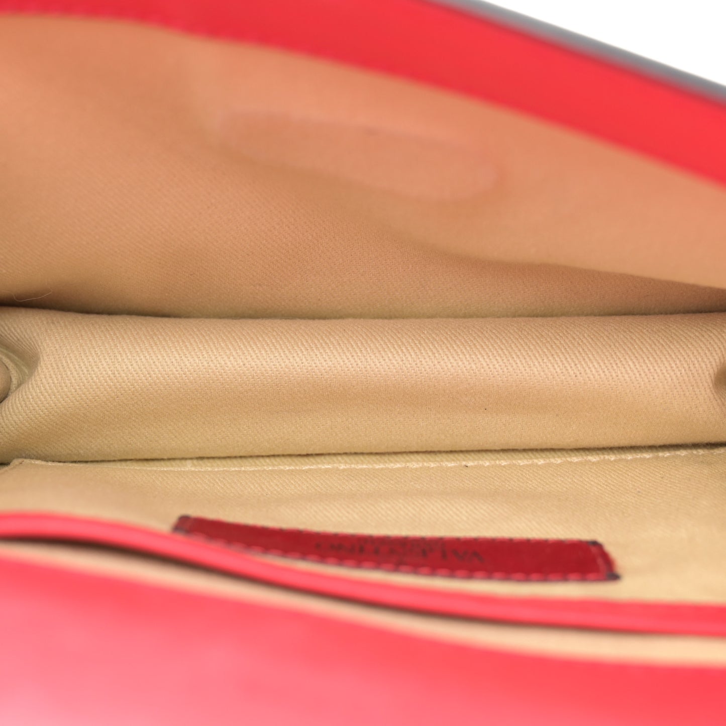 Vitello Rockstud Crossbody Bag Pink
