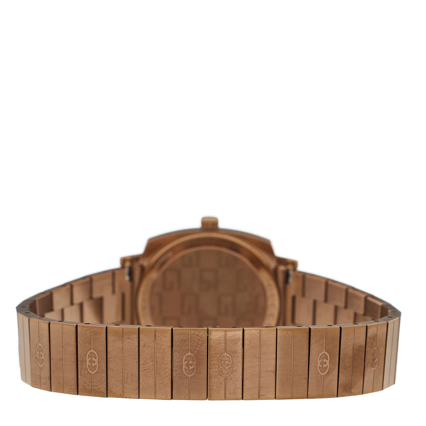 Stainless Steel 27mm Grip Quartz Watch Gold
