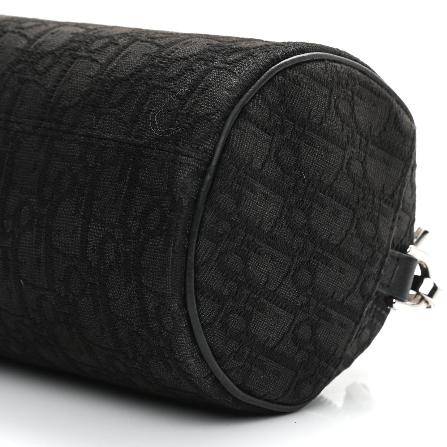 Oblique Roller Messenger Bag Black