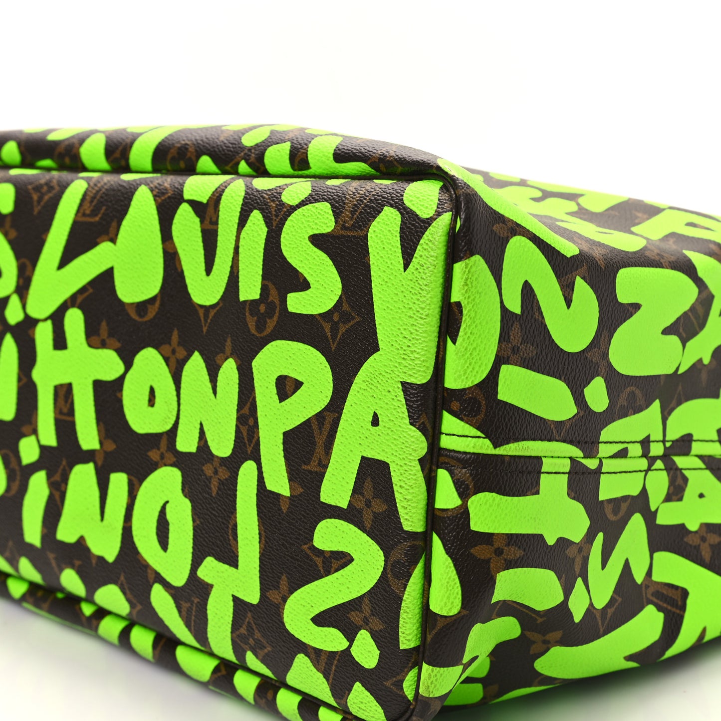 Monogram Graffiti Neverfull GM Green