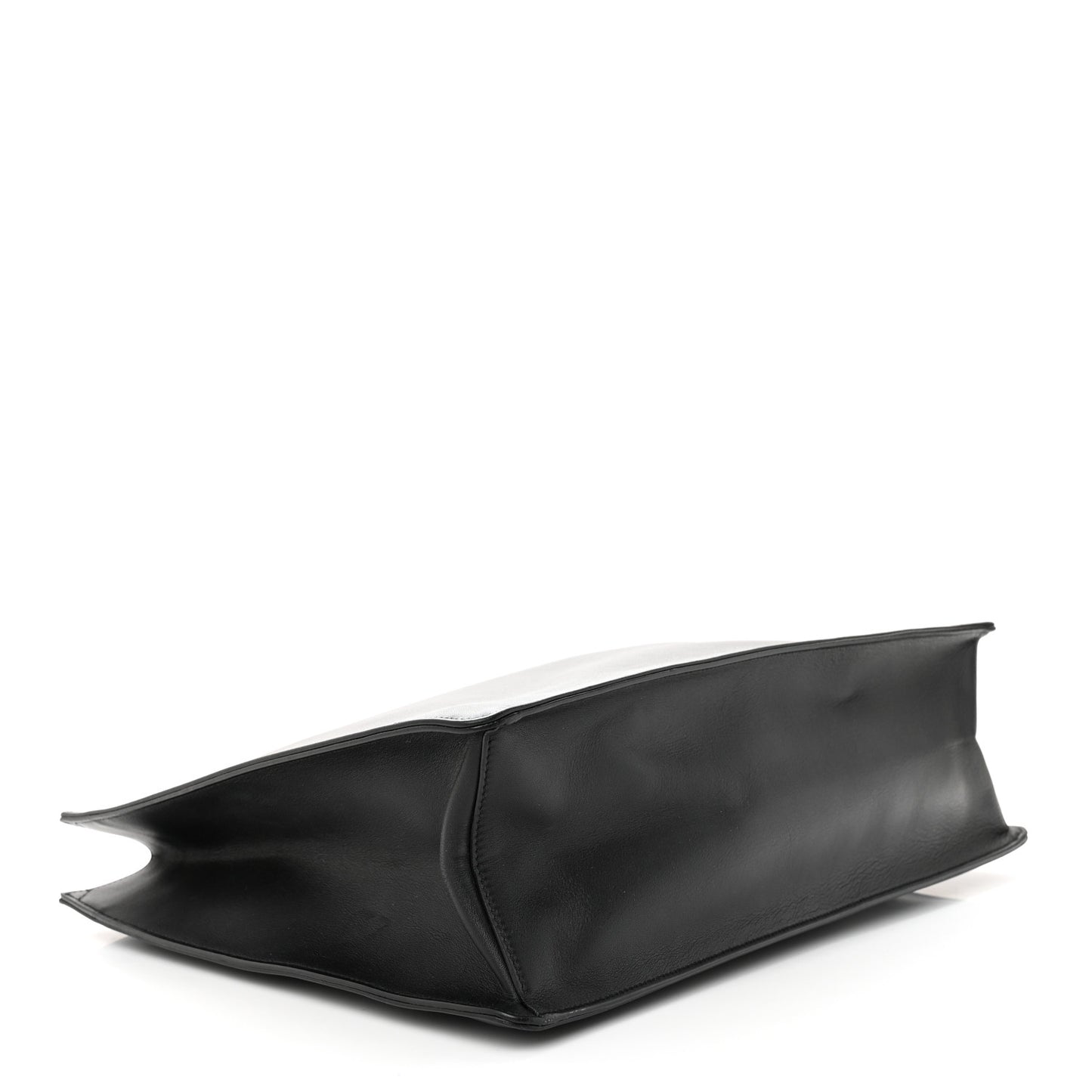 Calfskin Siena Ultra Lux Tote Black