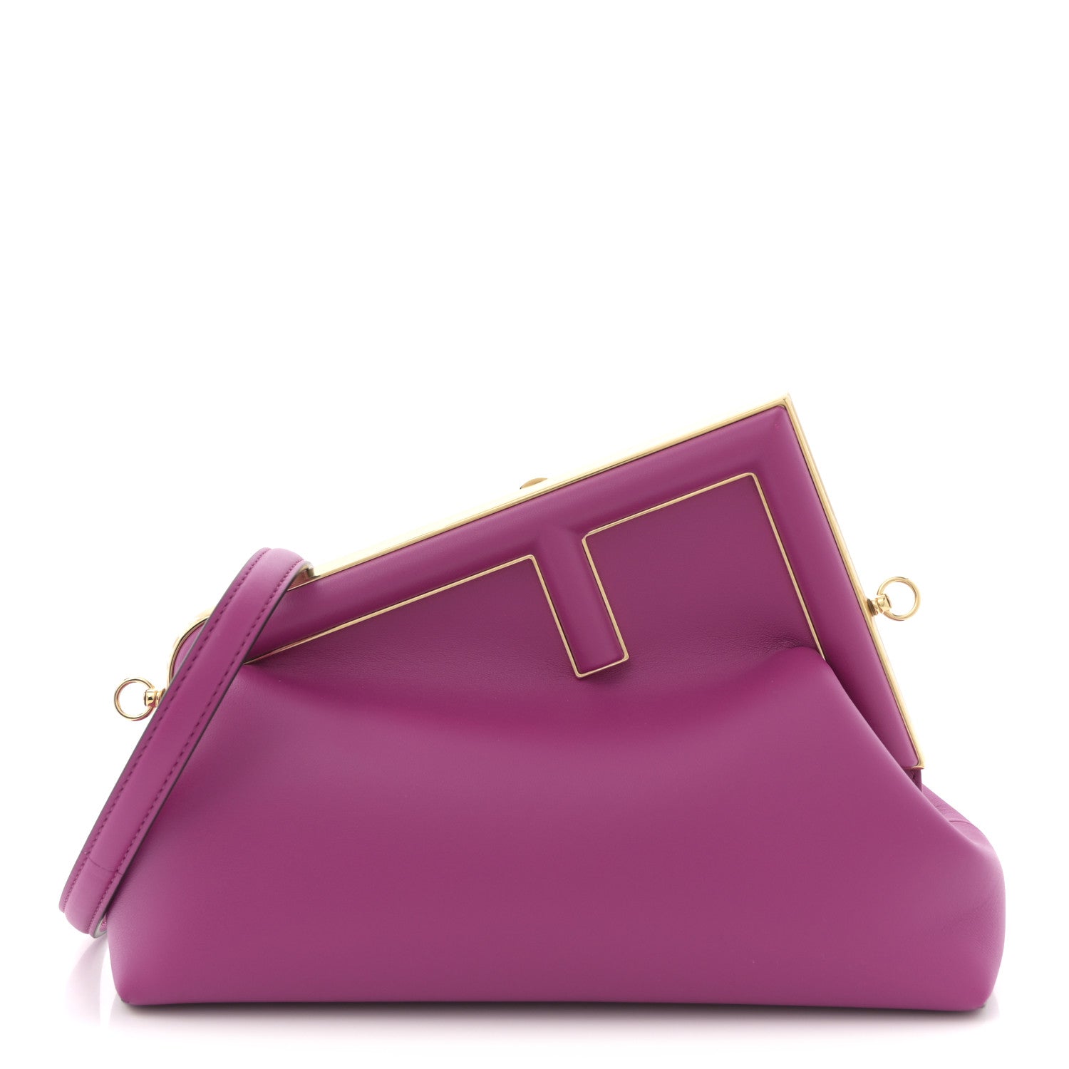 Fendi Shiny Nappa Midi Fendi First Ciclamino Pilar 1766232