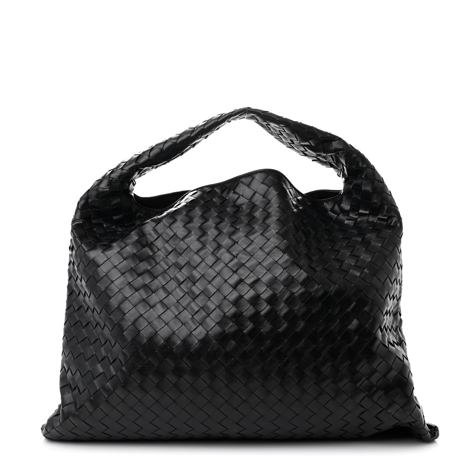 Bottega Veneta Calfskin Intrecciato Large Hop Ebano 1 of 10