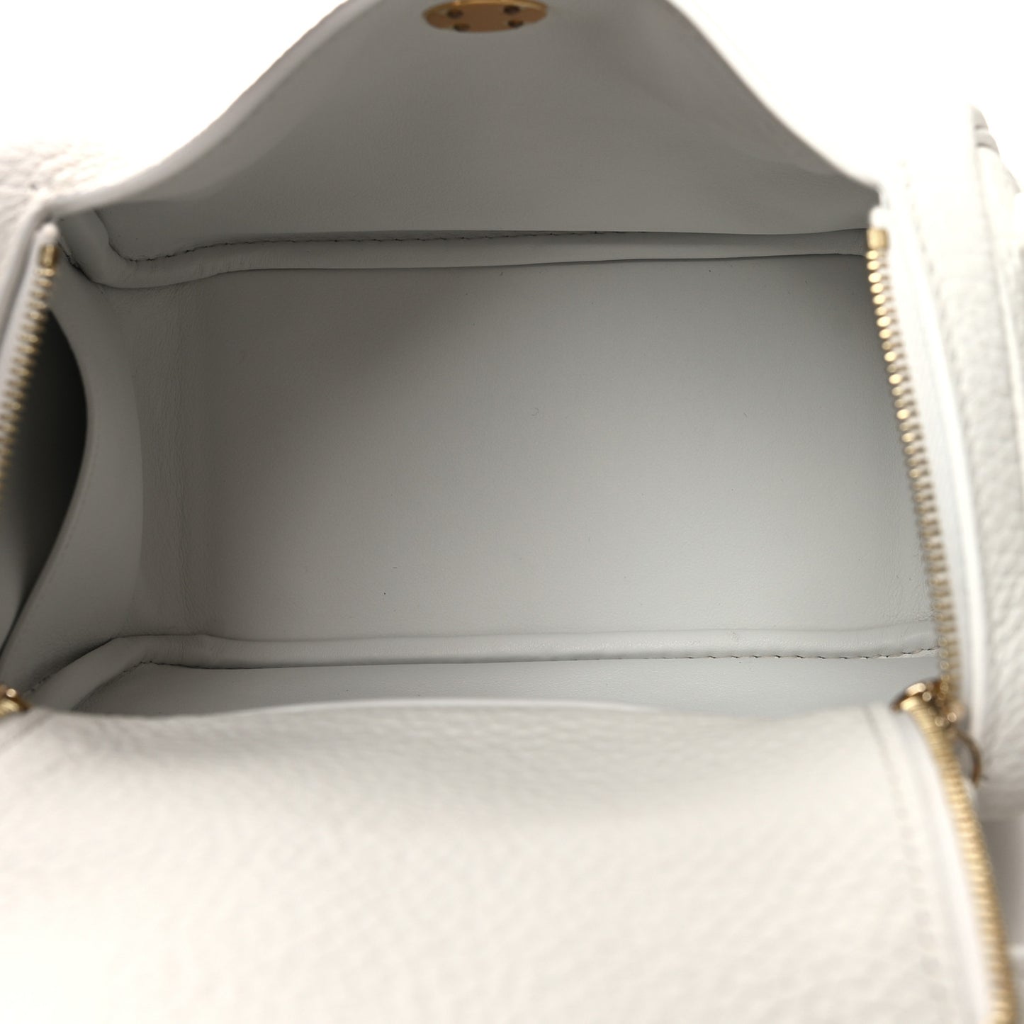 Taurillon Clemence Mini Lindy 20 New White